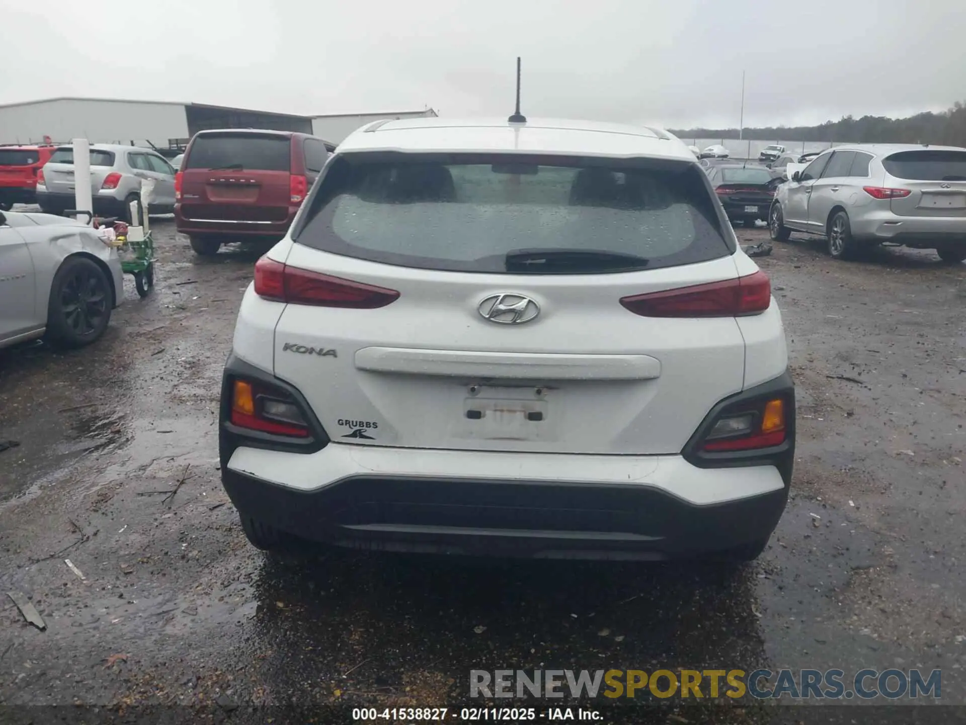 16 fotografías del automóvil dañado KM8K12AAXKU278162 HYUNDAI KONA 2019