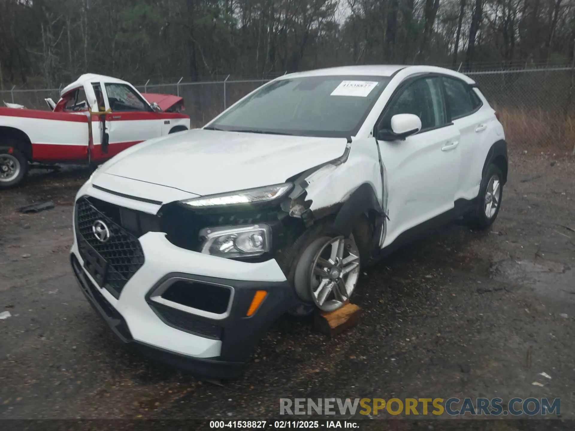 2 fotografías del automóvil dañado KM8K12AAXKU278162 HYUNDAI KONA 2019