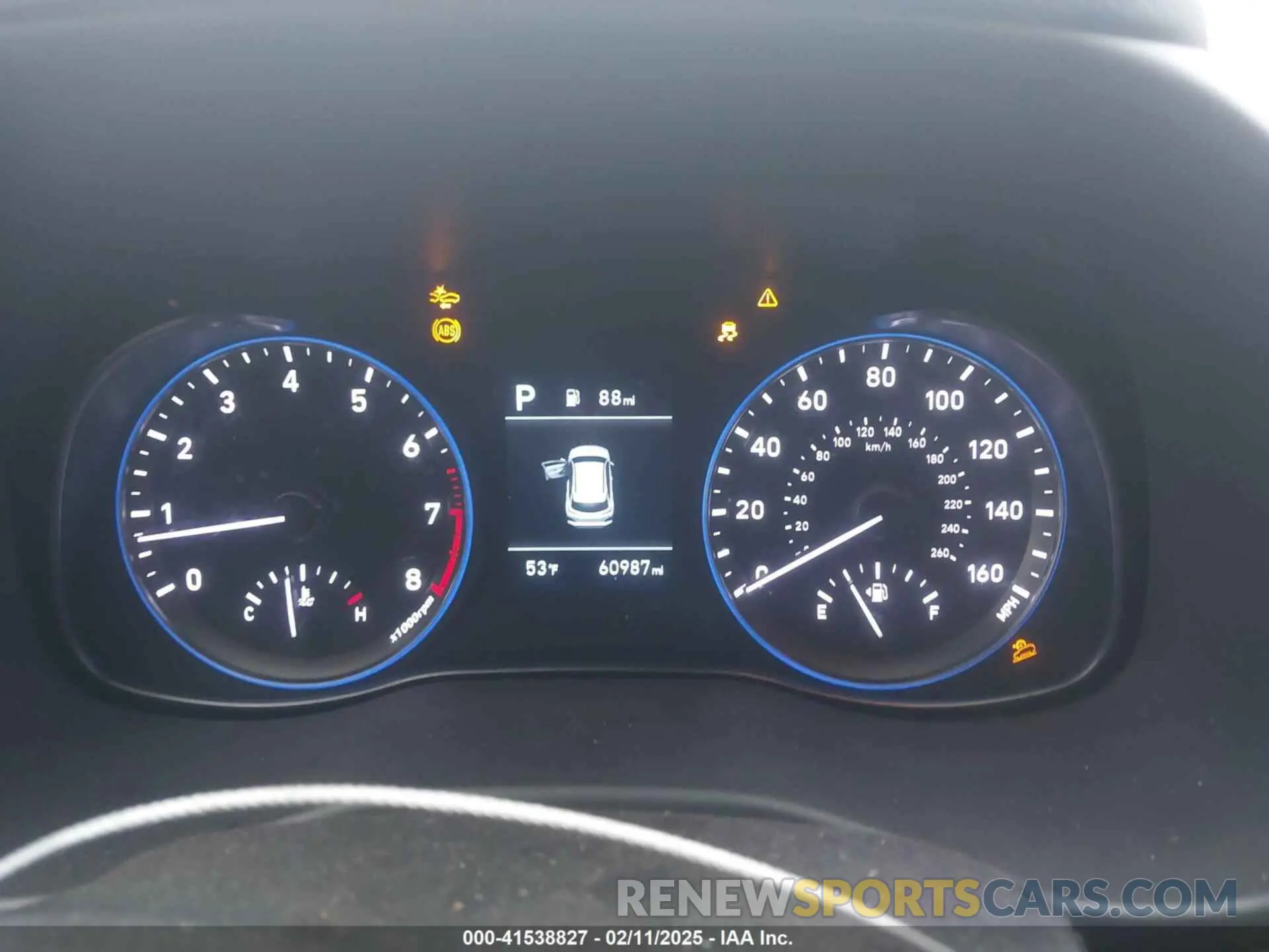 7 fotografías del automóvil dañado KM8K12AAXKU278162 HYUNDAI KONA 2019