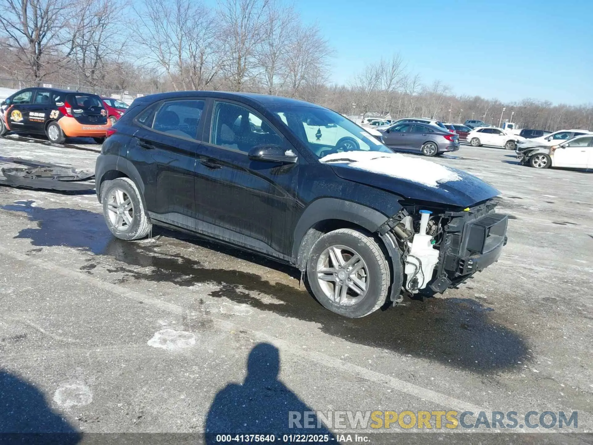 1 fotografías del automóvil dañado KM8K12AAXKU339266 HYUNDAI KONA 2019