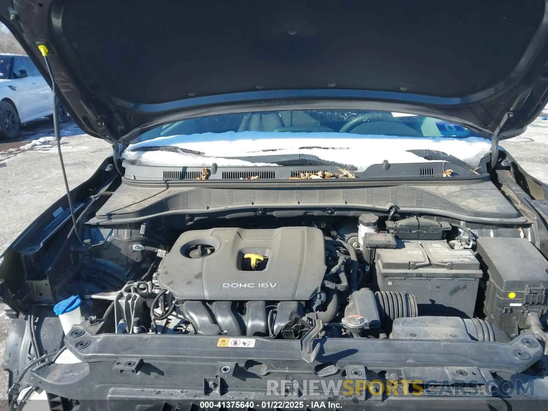10 fotografías del automóvil dañado KM8K12AAXKU339266 HYUNDAI KONA 2019