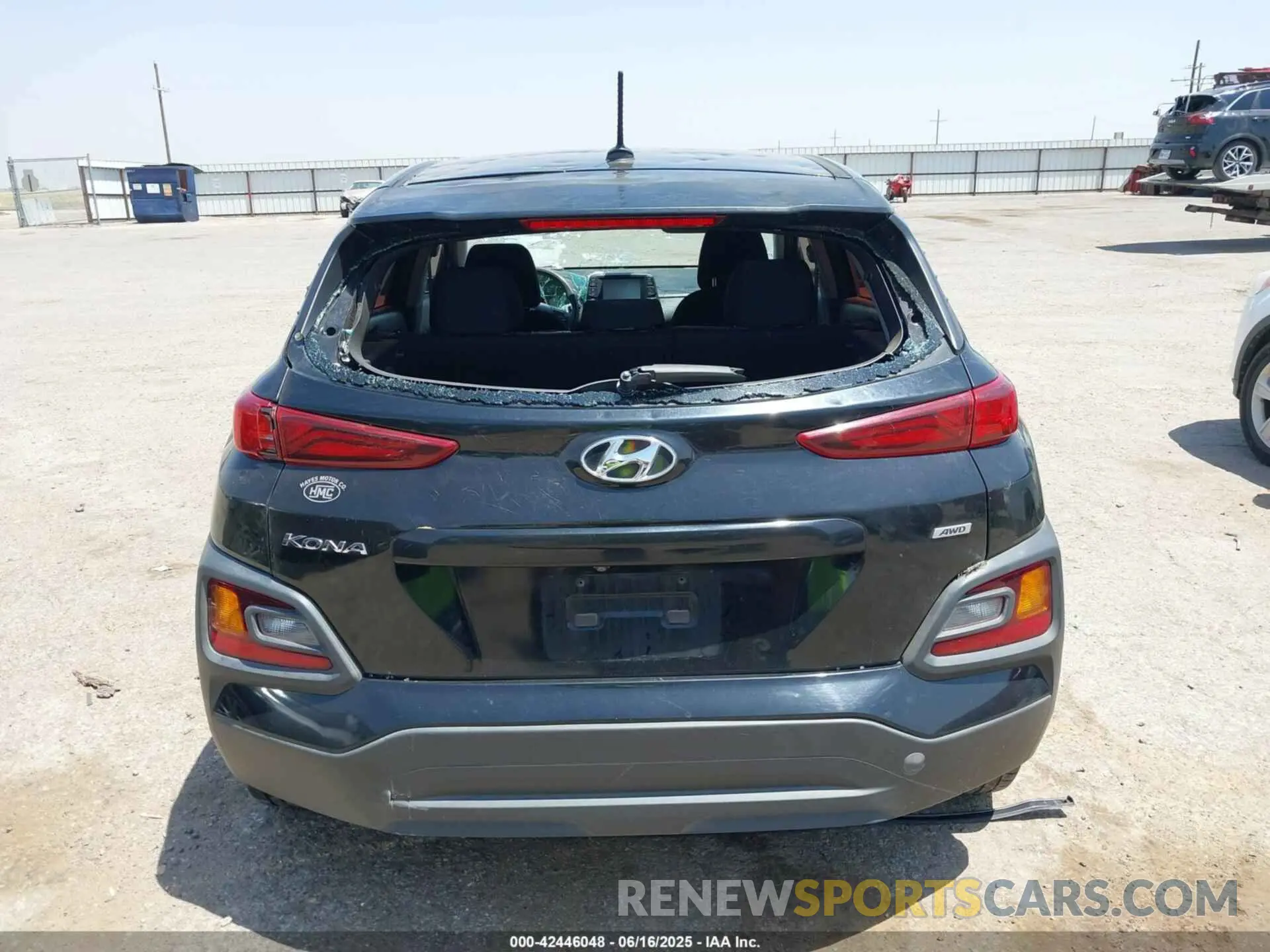 16 fotografías del automóvil dañado KM8K1CAA0KU292500 HYUNDAI KONA 2019
