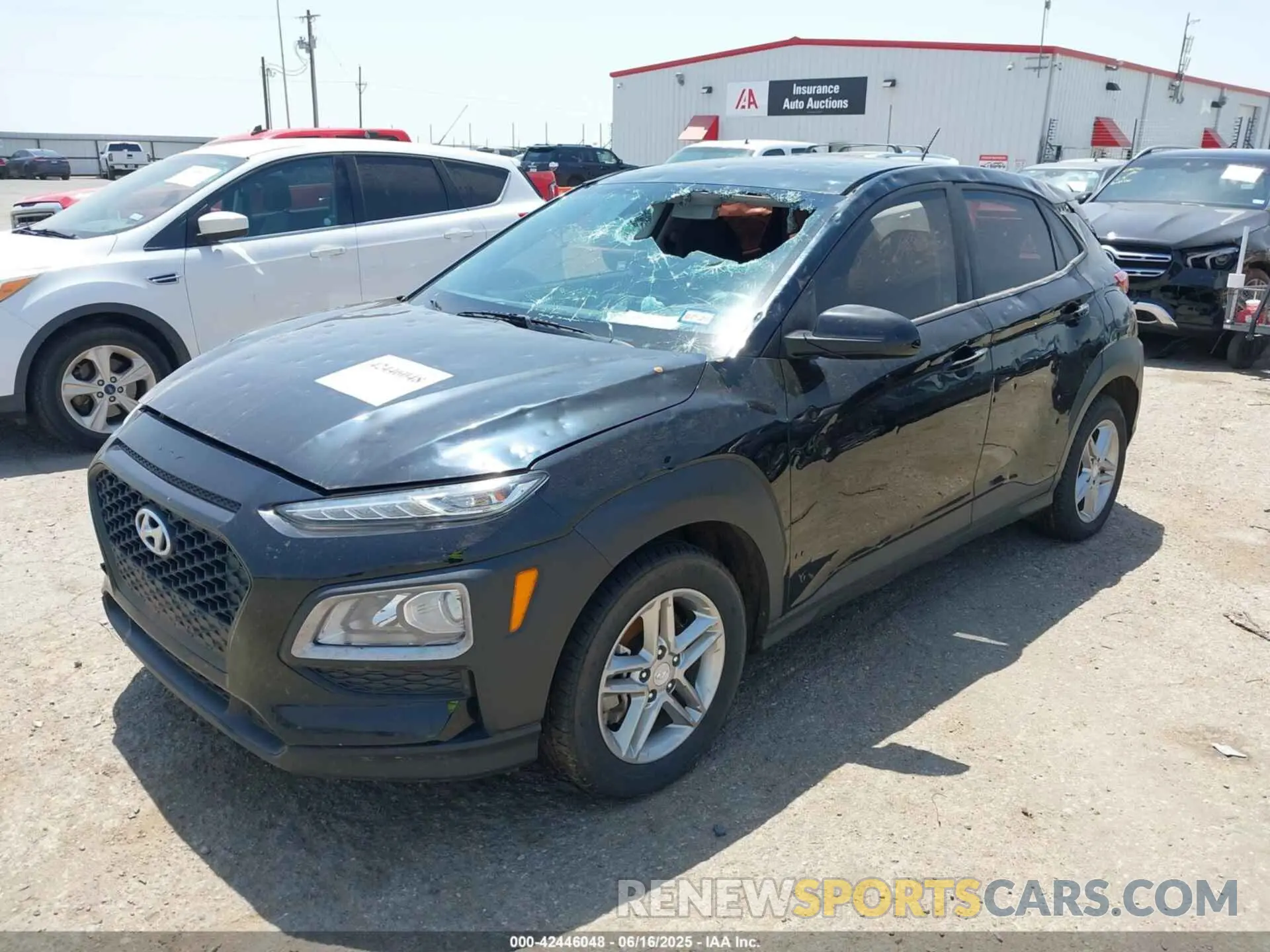 2 fotografías del automóvil dañado KM8K1CAA0KU292500 HYUNDAI KONA 2019