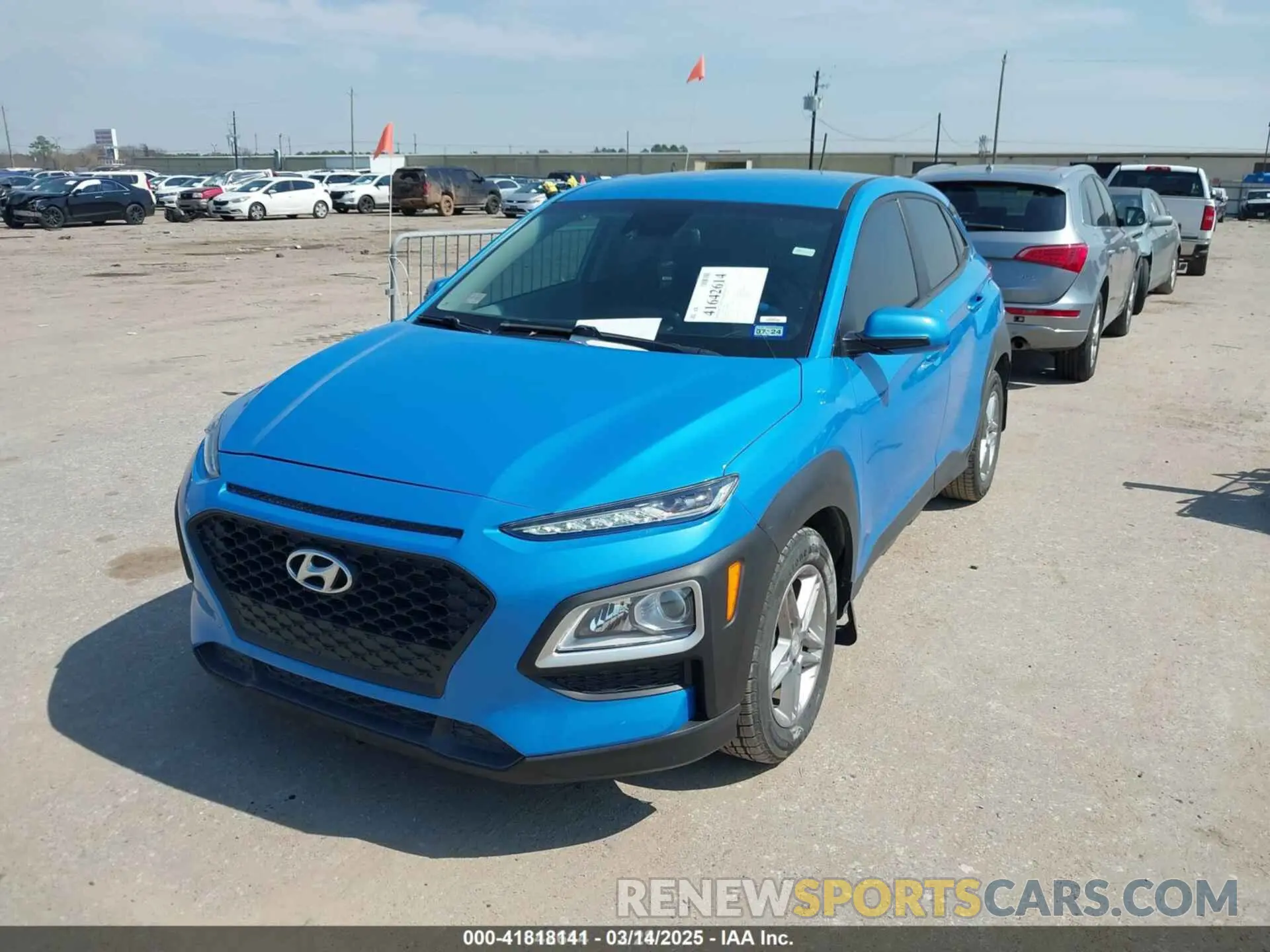 2 fotografías del automóvil dañado KM8K1CAA1KU298113 HYUNDAI KONA 2019