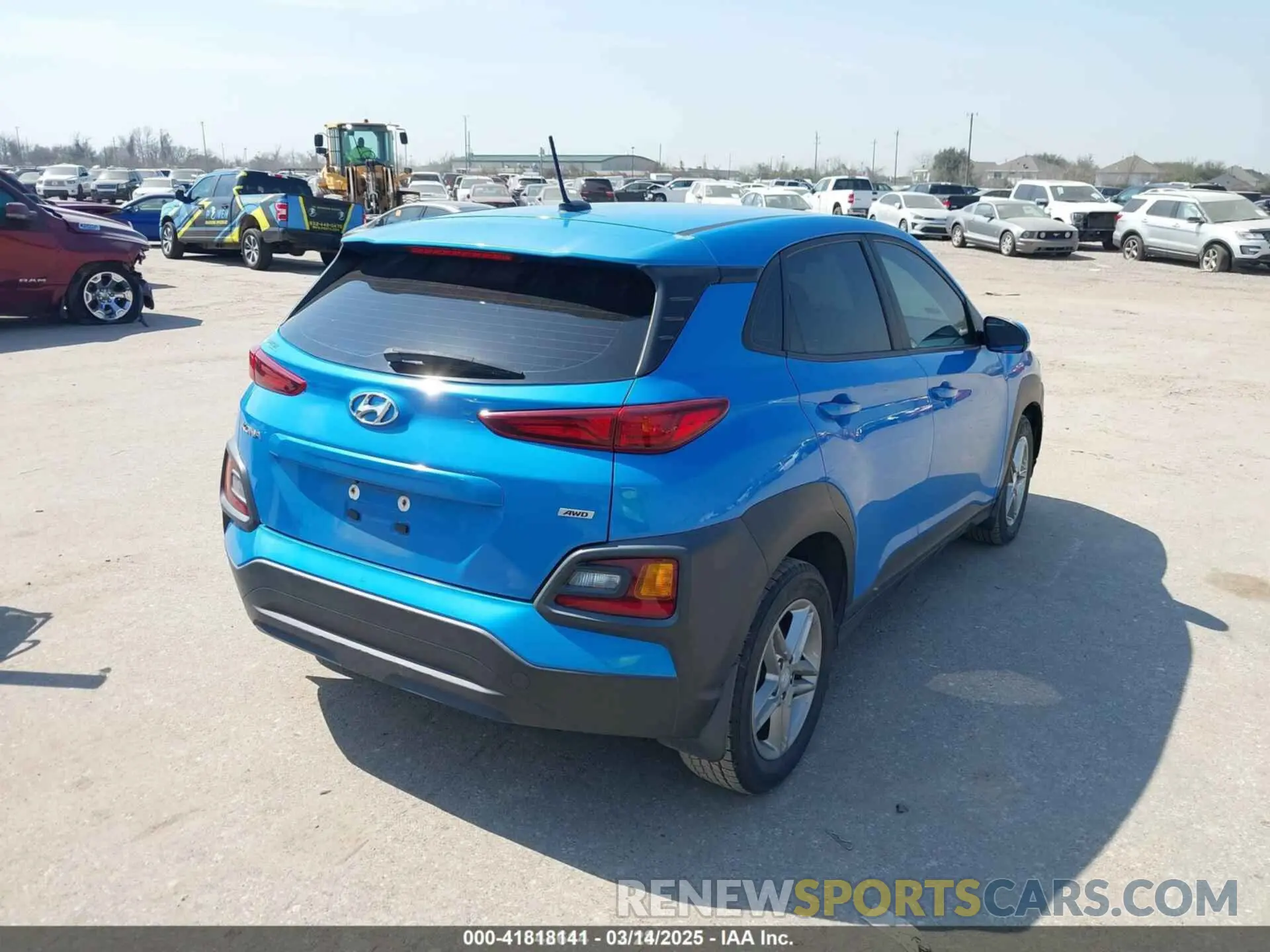 4 fotografías del automóvil dañado KM8K1CAA1KU298113 HYUNDAI KONA 2019