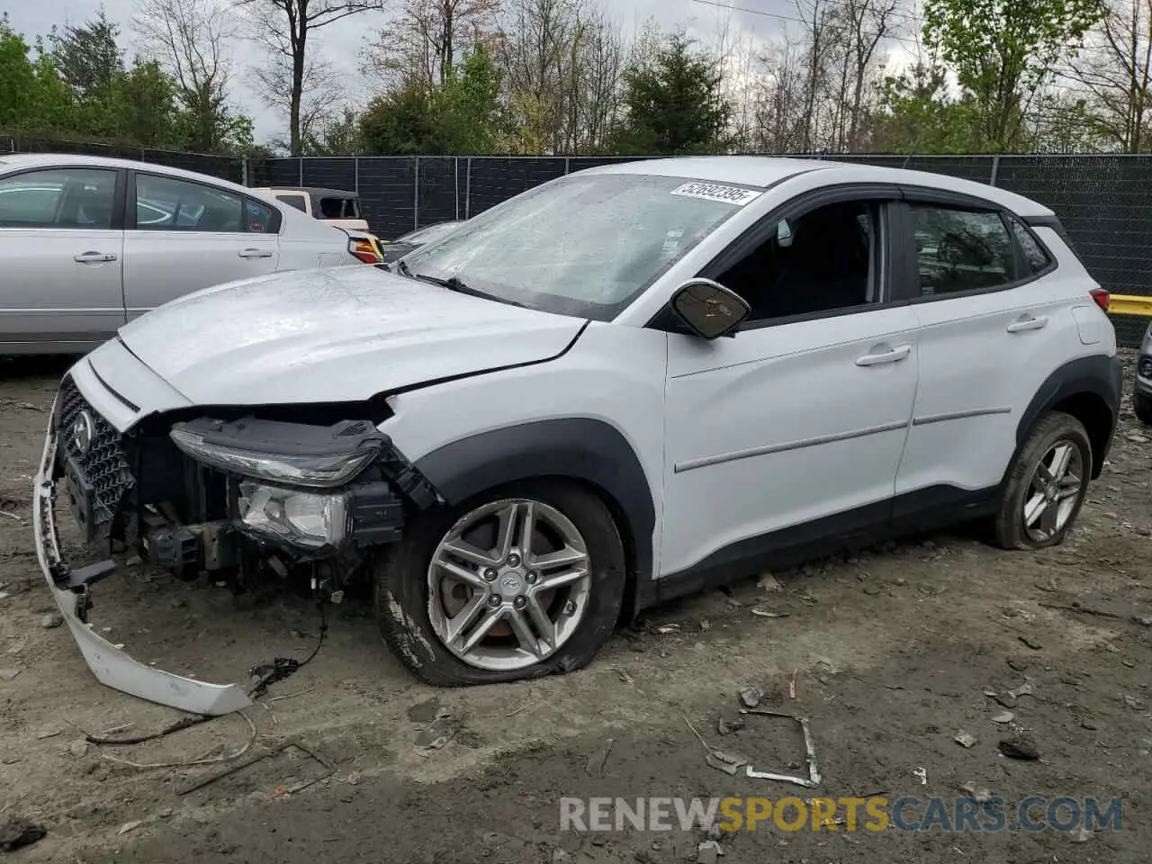 1 fotografías del automóvil dañado KM8K1CAA1KU308753 HYUNDAI KONA 2019