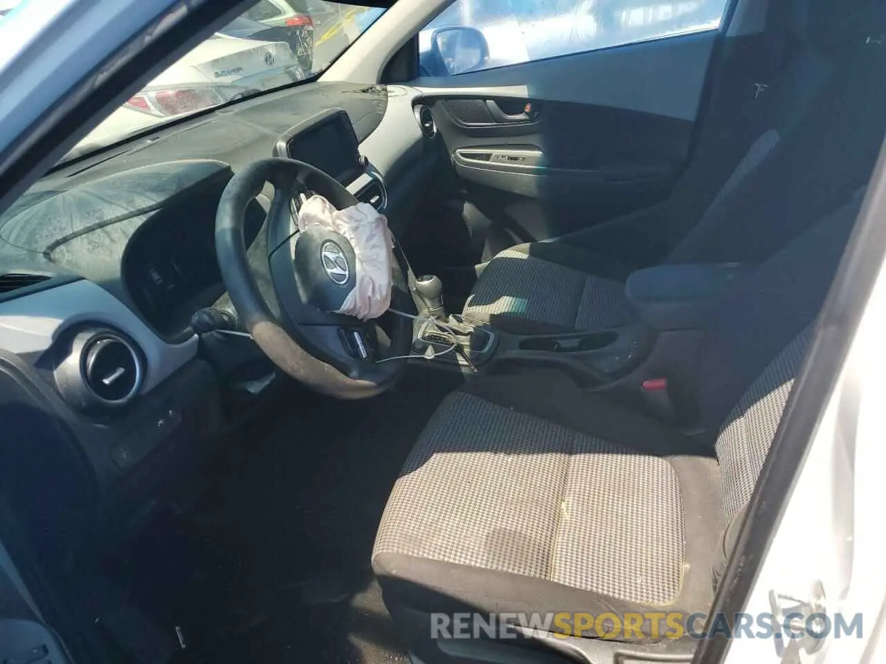 7 fotografías del automóvil dañado KM8K1CAA1KU308753 HYUNDAI KONA 2019