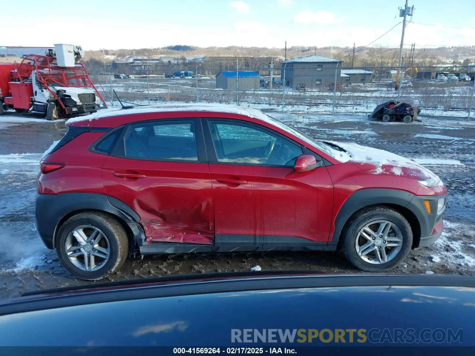 13 fotografías del automóvil dañado KM8K1CAA2KU352874 HYUNDAI KONA 2019