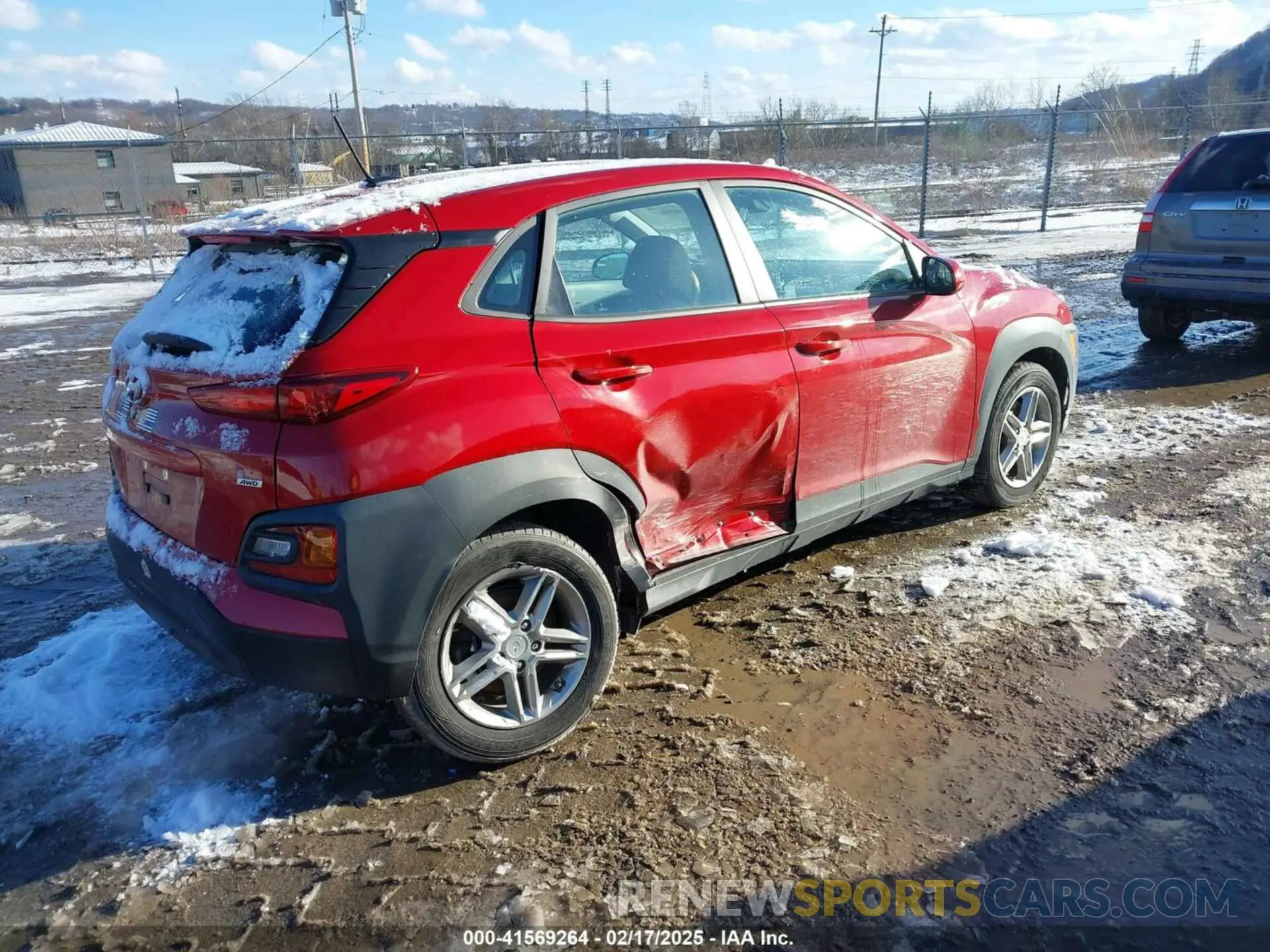 4 fotografías del automóvil dañado KM8K1CAA2KU352874 HYUNDAI KONA 2019