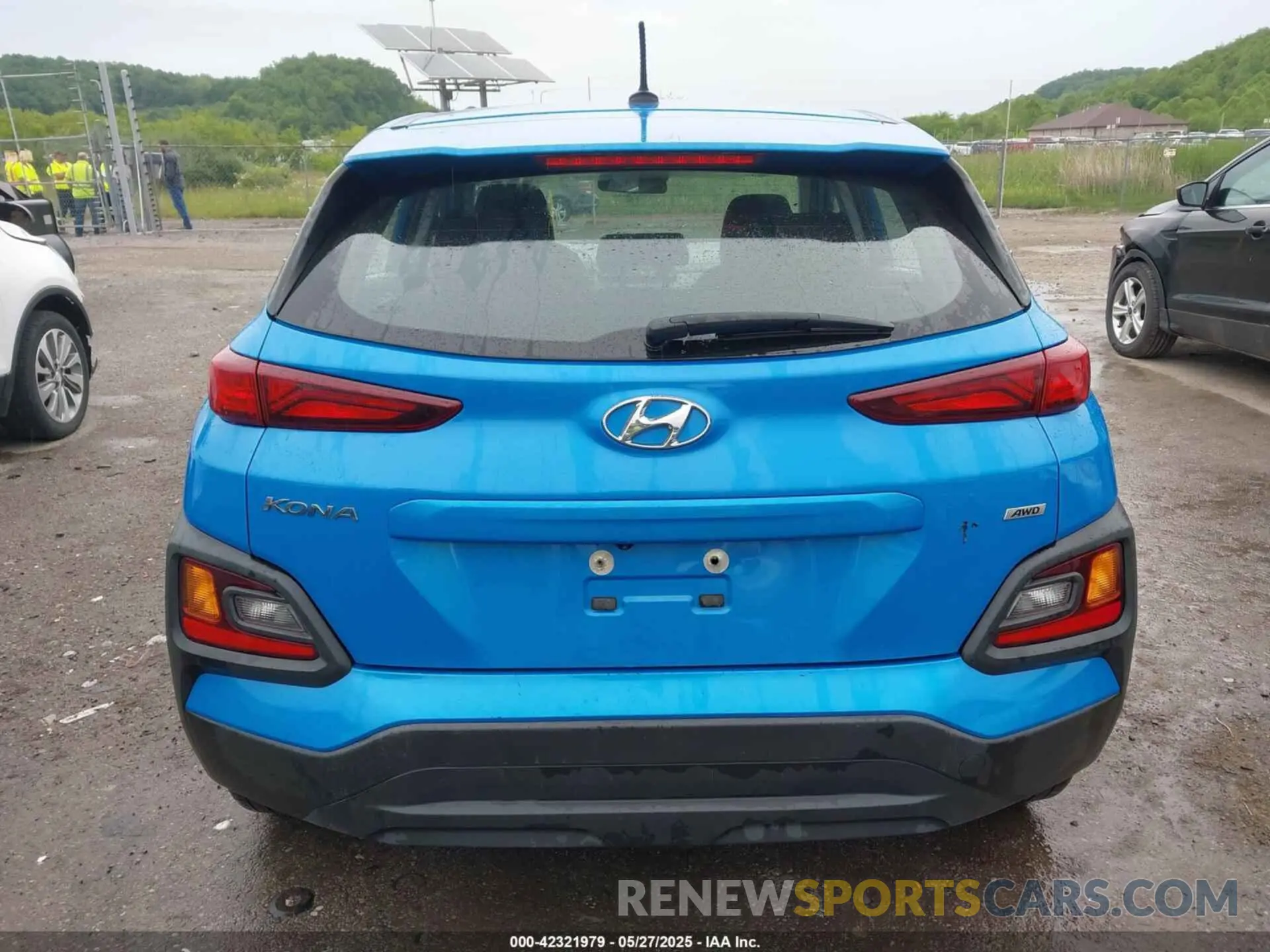 17 fotografías del automóvil dañado KM8K1CAA3KU298078 HYUNDAI KONA 2019