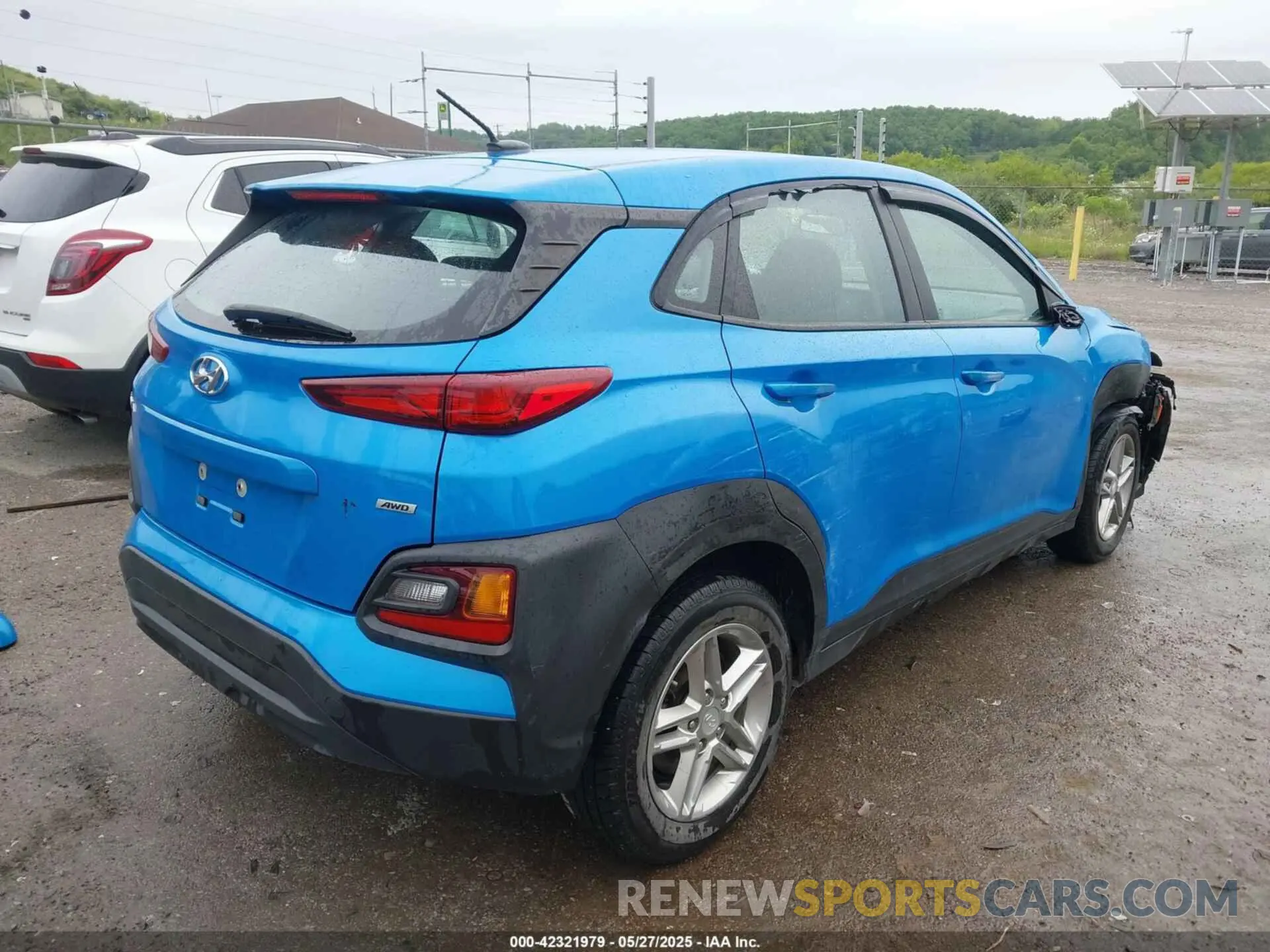 4 fotografías del automóvil dañado KM8K1CAA3KU298078 HYUNDAI KONA 2019