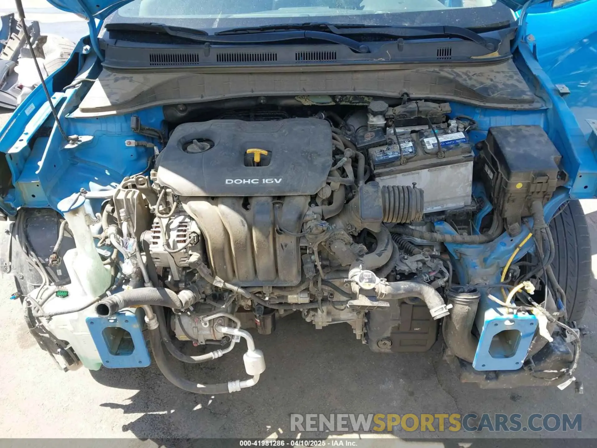 10 fotografías del automóvil dañado KM8K1CAA4KU274937 HYUNDAI KONA 2019
