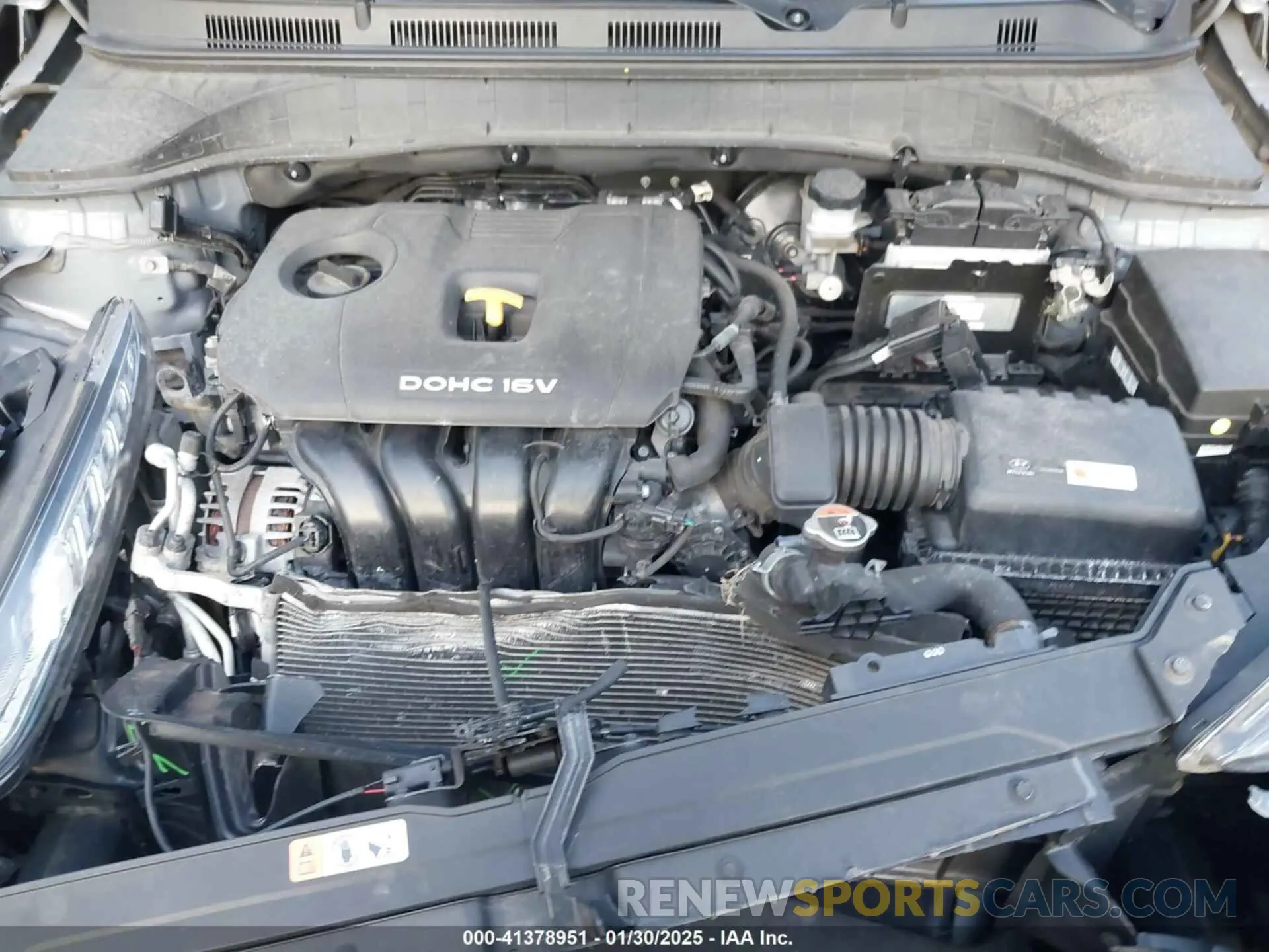 10 fotografías del automóvil dañado KM8K1CAA4KU367943 HYUNDAI KONA 2019