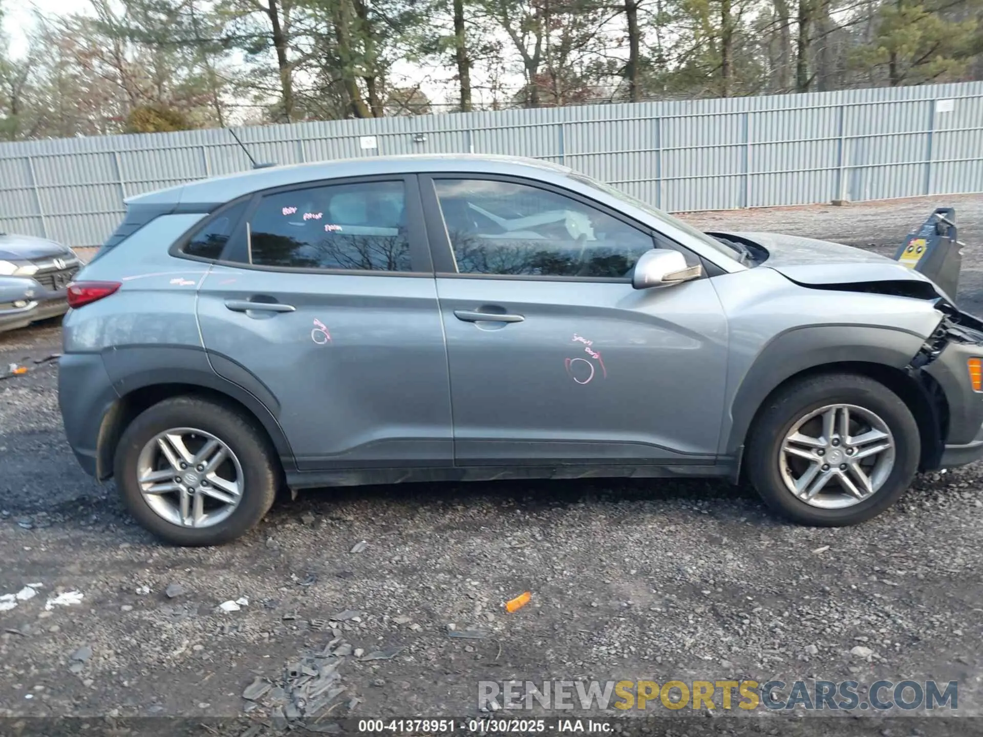 13 fotografías del automóvil dañado KM8K1CAA4KU367943 HYUNDAI KONA 2019