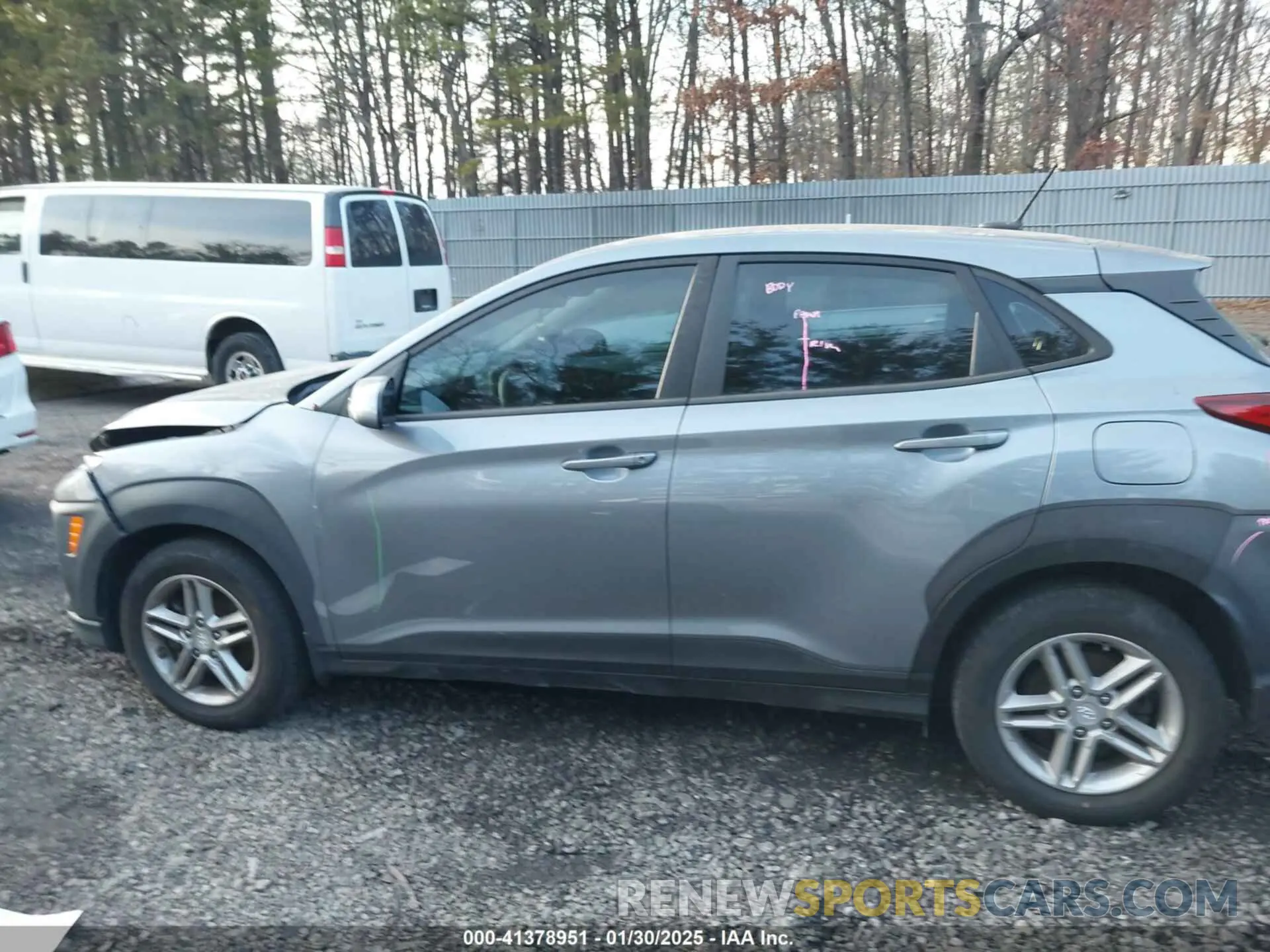 14 fotografías del automóvil dañado KM8K1CAA4KU367943 HYUNDAI KONA 2019