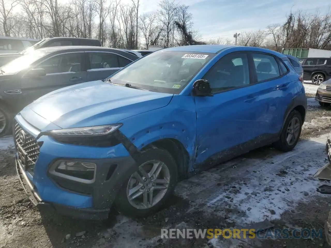 1 fotografías del automóvil dañado KM8K1CAA5KU274817 HYUNDAI KONA 2019