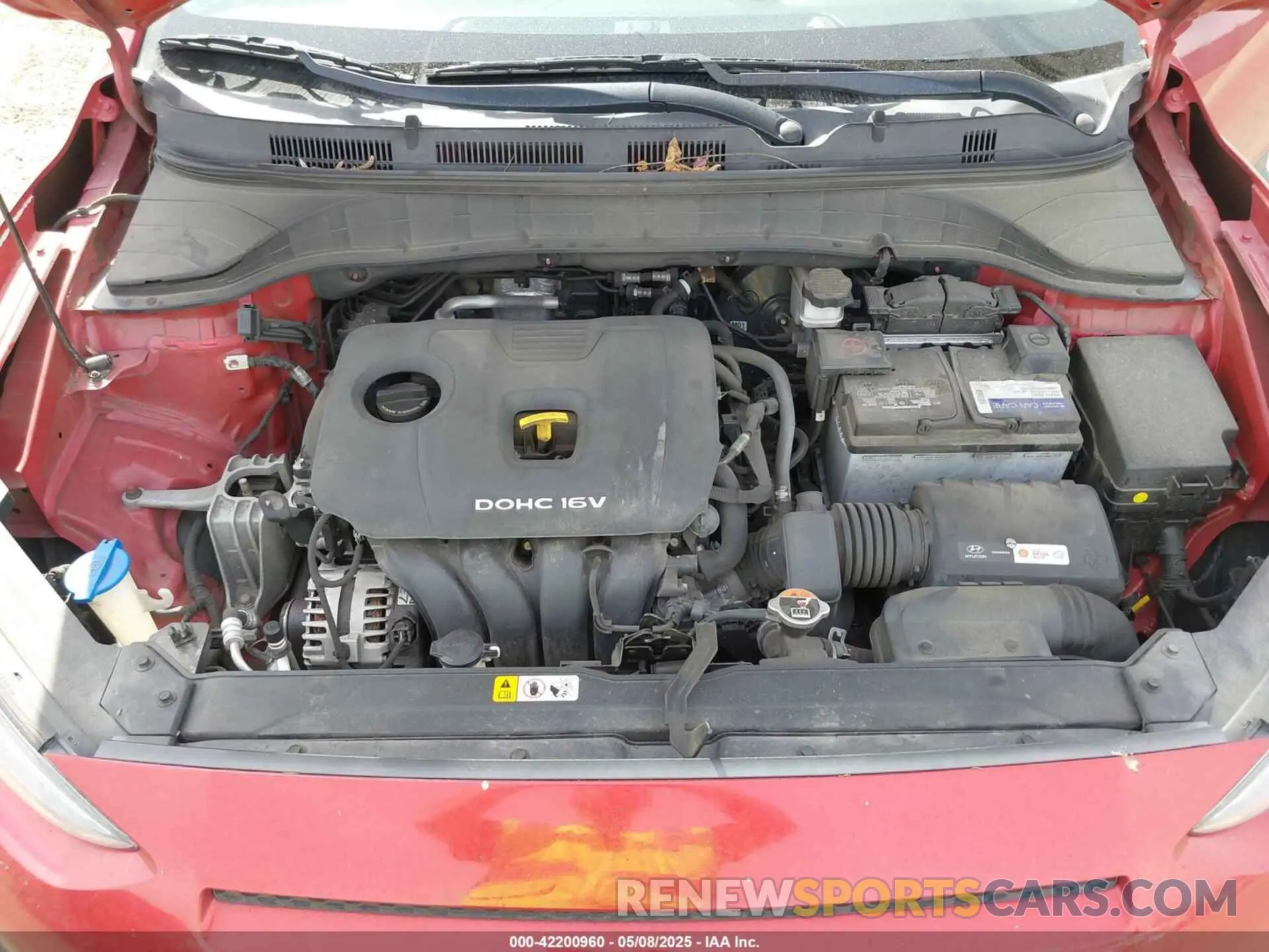 10 fotografías del automóvil dañado KM8K1CAA6KU275281 HYUNDAI KONA 2019