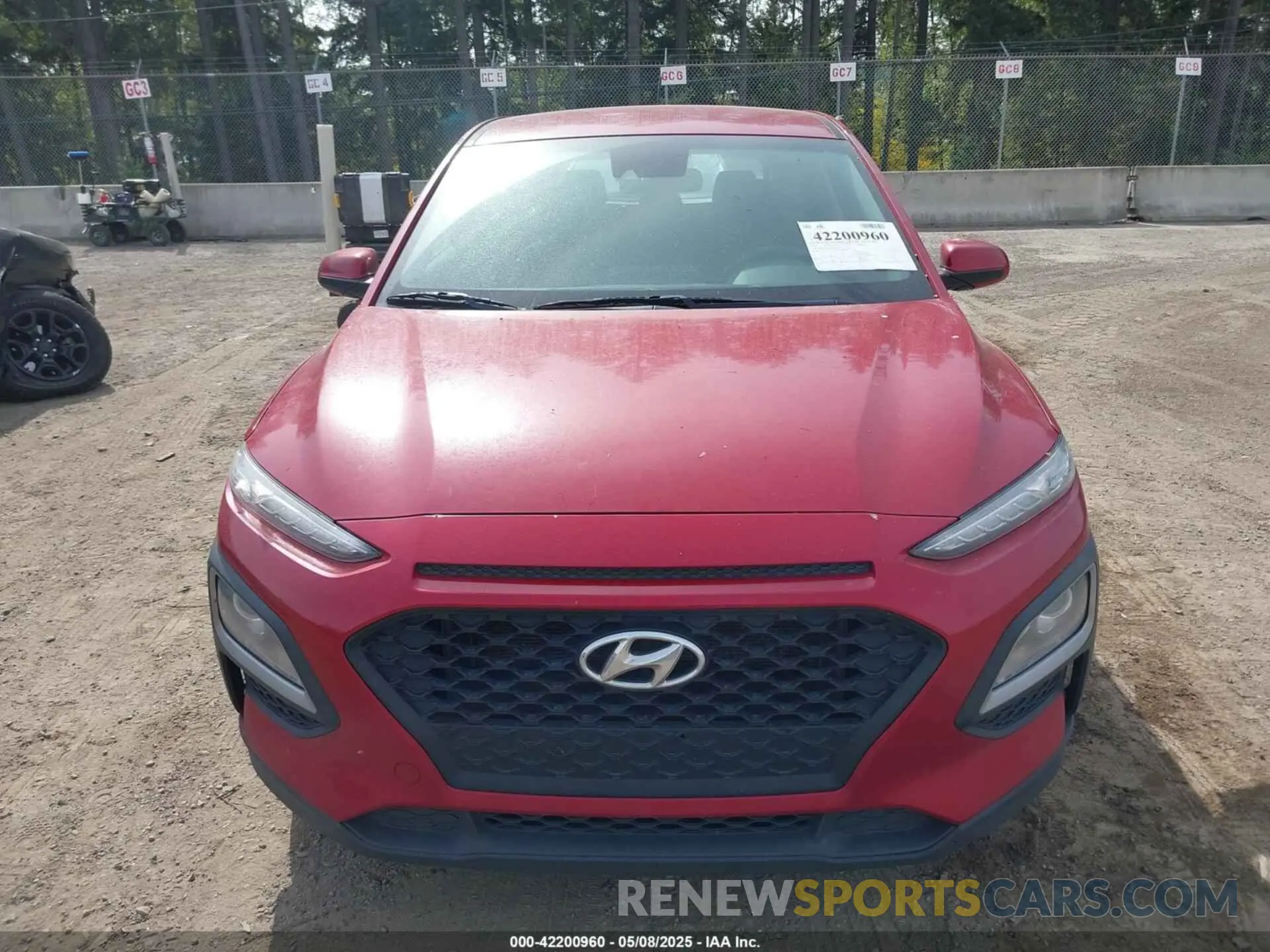 12 fotografías del automóvil dañado KM8K1CAA6KU275281 HYUNDAI KONA 2019
