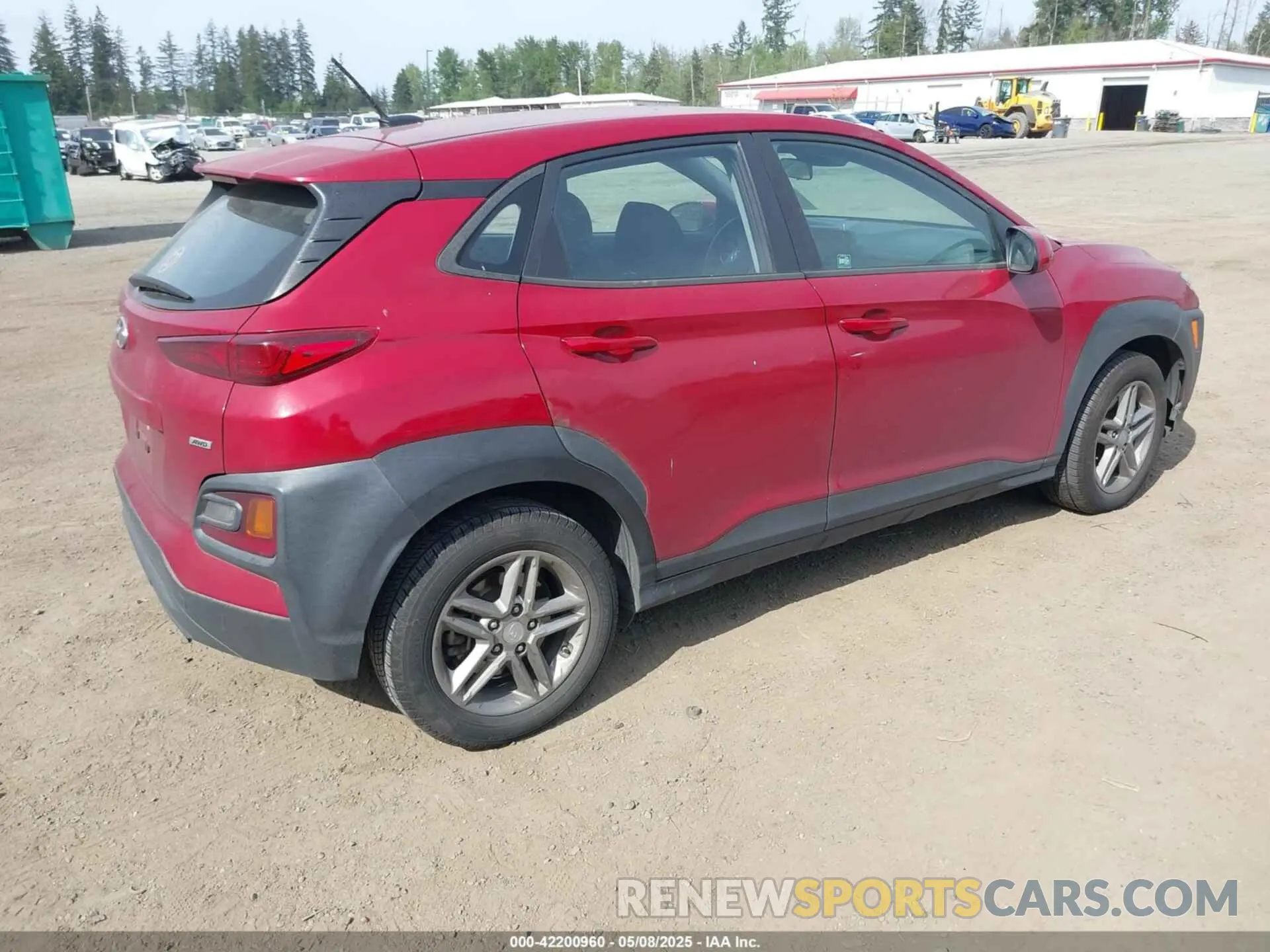 4 fotografías del automóvil dañado KM8K1CAA6KU275281 HYUNDAI KONA 2019