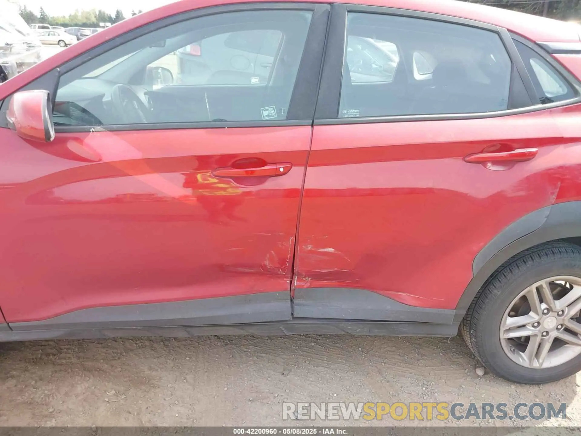 6 fotografías del automóvil dañado KM8K1CAA6KU275281 HYUNDAI KONA 2019
