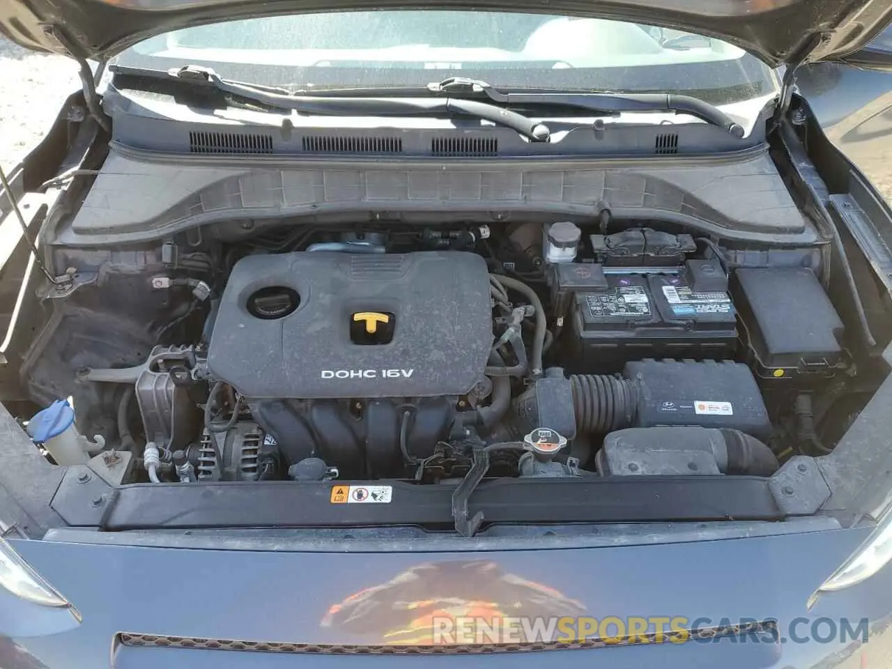 11 fotografías del automóvil dañado KM8K1CAA6KU292890 HYUNDAI KONA 2019
