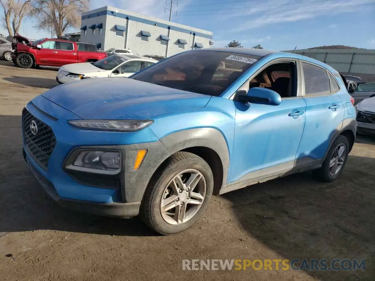 1 fotografías del automóvil dañado KM8K1CAA6KU345619 HYUNDAI KONA 2019