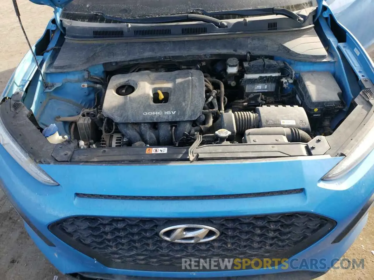11 fotografías del automóvil dañado KM8K1CAA6KU345619 HYUNDAI KONA 2019