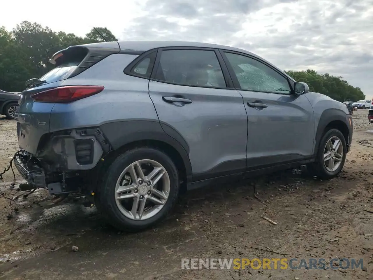 3 fotografías del automóvil dañado KM8K1CAA7KU292848 HYUNDAI KONA 2019