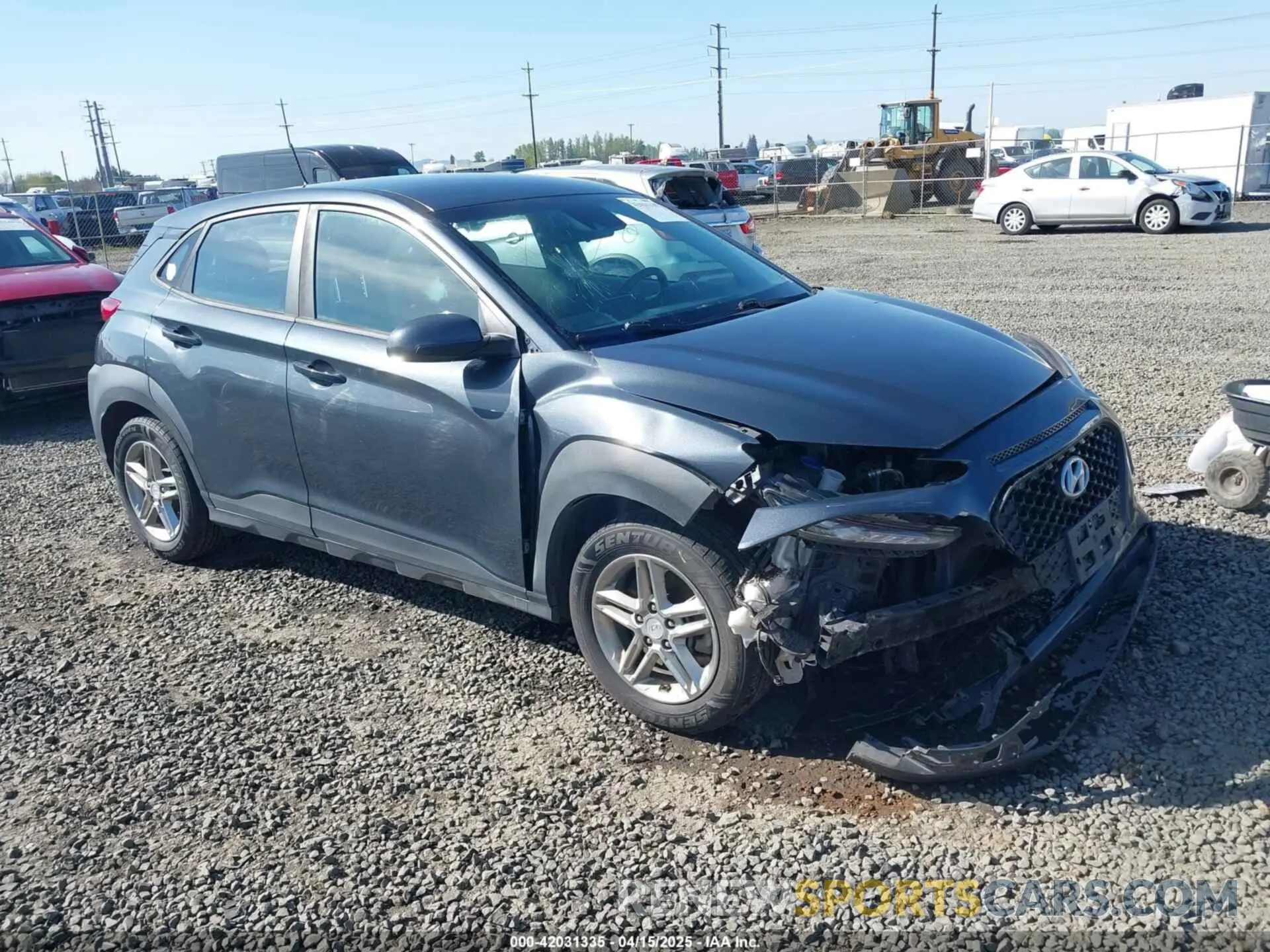1 fotografías del automóvil dañado KM8K1CAA8KU288114 HYUNDAI KONA 2019