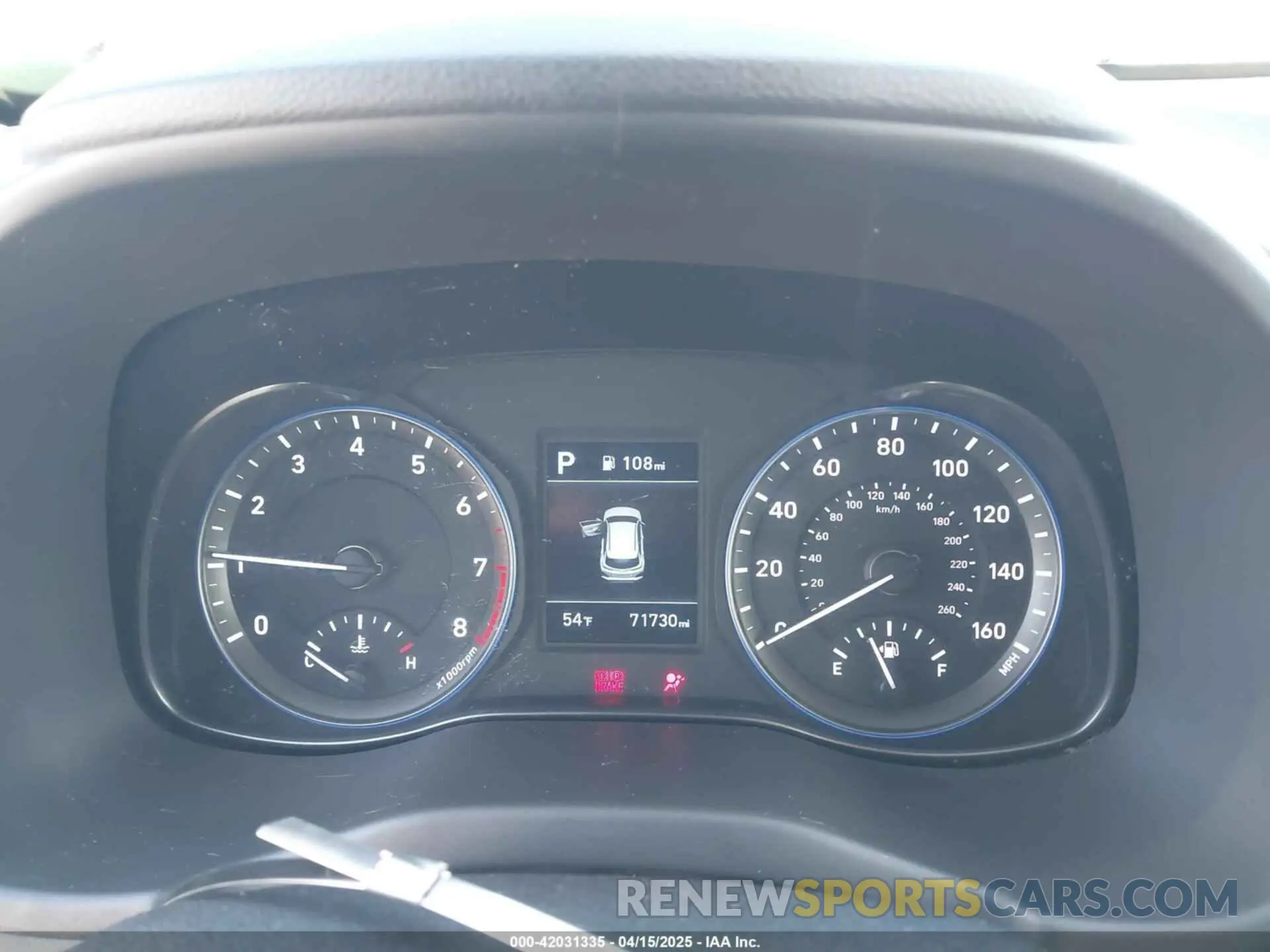 7 fotografías del automóvil dañado KM8K1CAA8KU288114 HYUNDAI KONA 2019