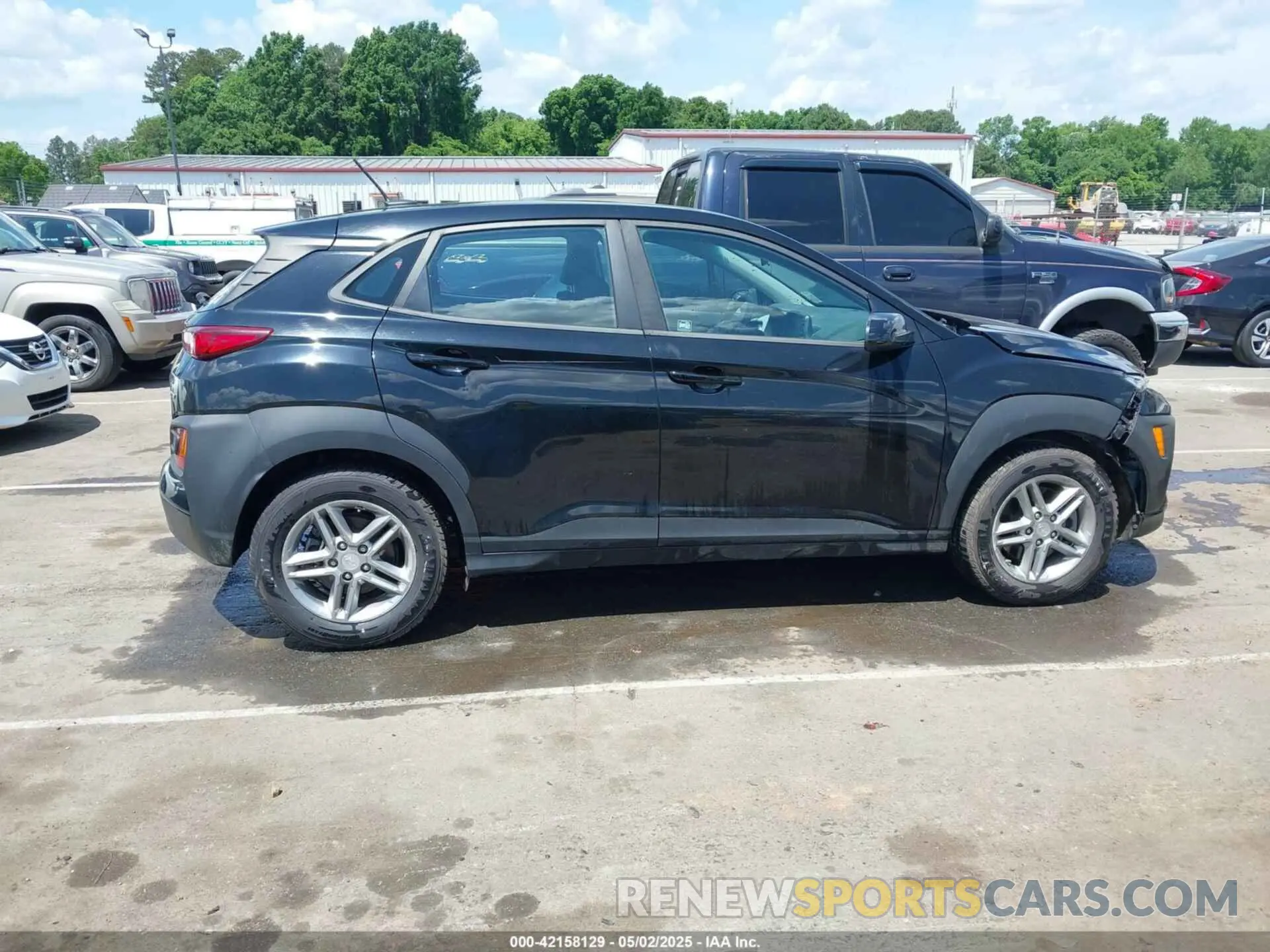 13 fotografías del automóvil dañado KM8K1CAA8KU291059 HYUNDAI KONA 2019