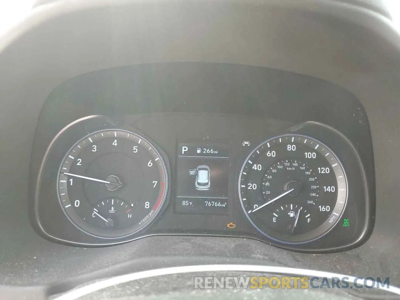 9 fotografías del automóvil dañado KM8K1CAA8KU358159 HYUNDAI KONA 2019