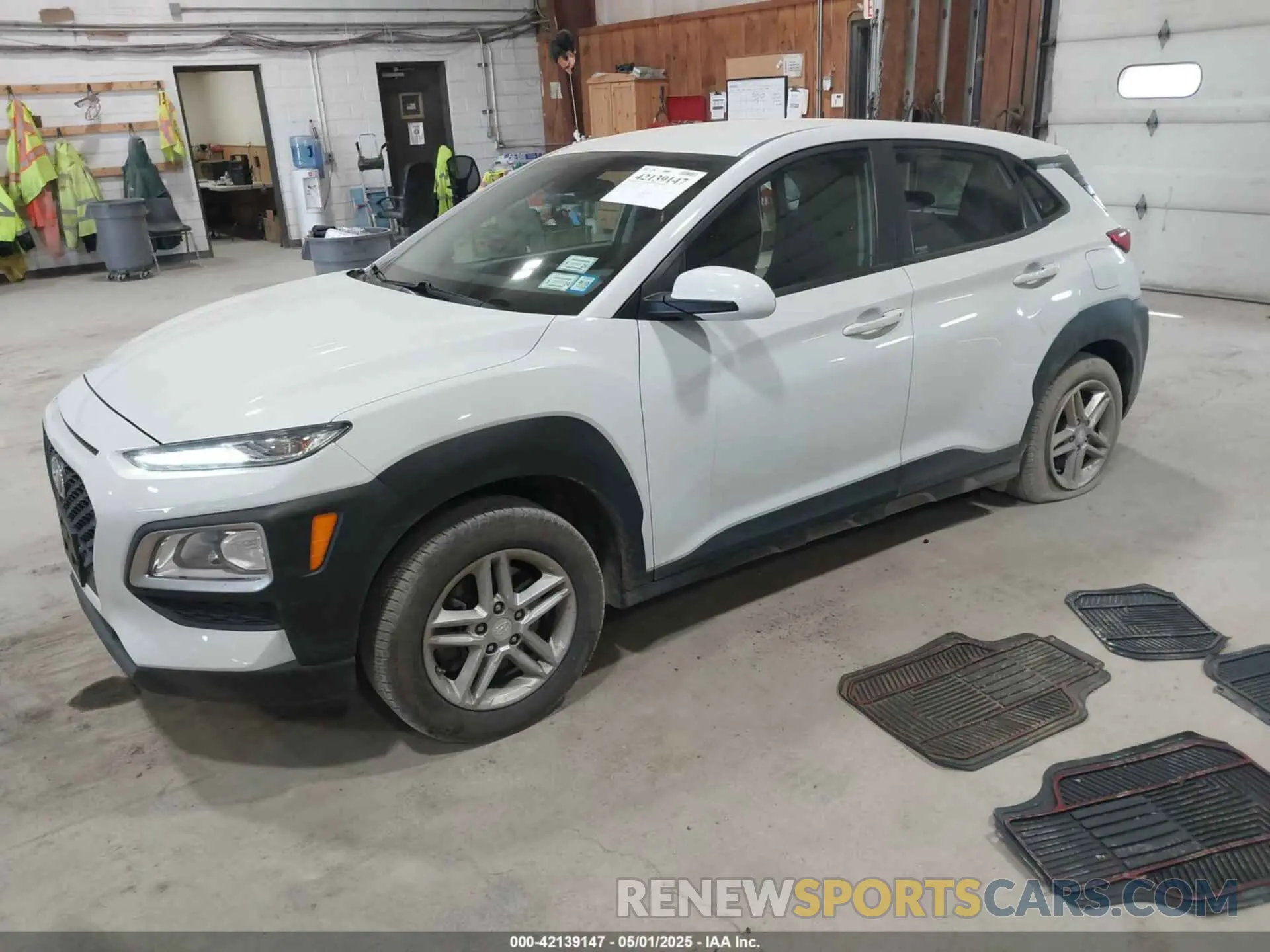 2 fotografías del automóvil dañado KM8K1CAA9KU216838 HYUNDAI KONA 2019