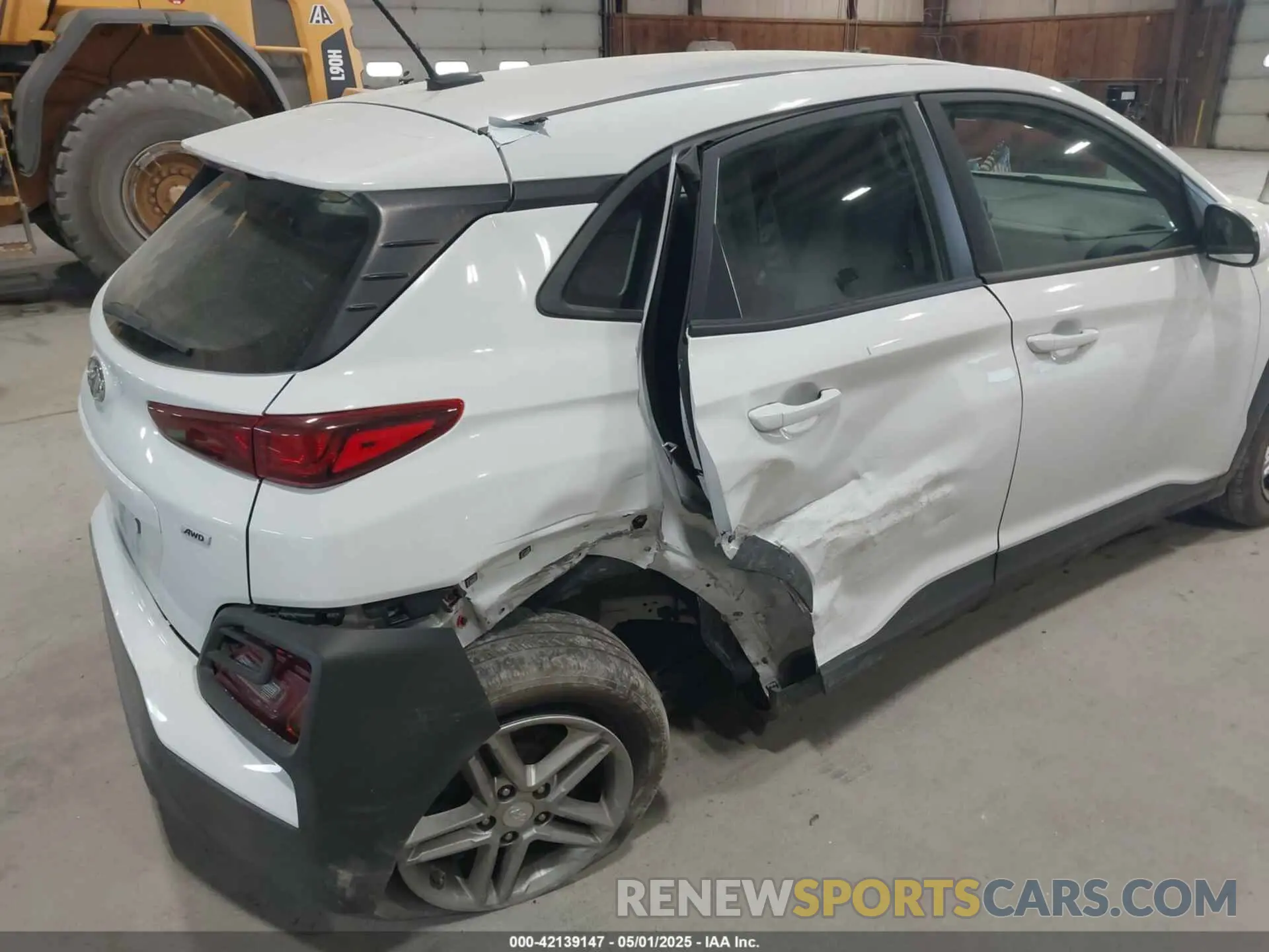 6 fotografías del automóvil dañado KM8K1CAA9KU216838 HYUNDAI KONA 2019