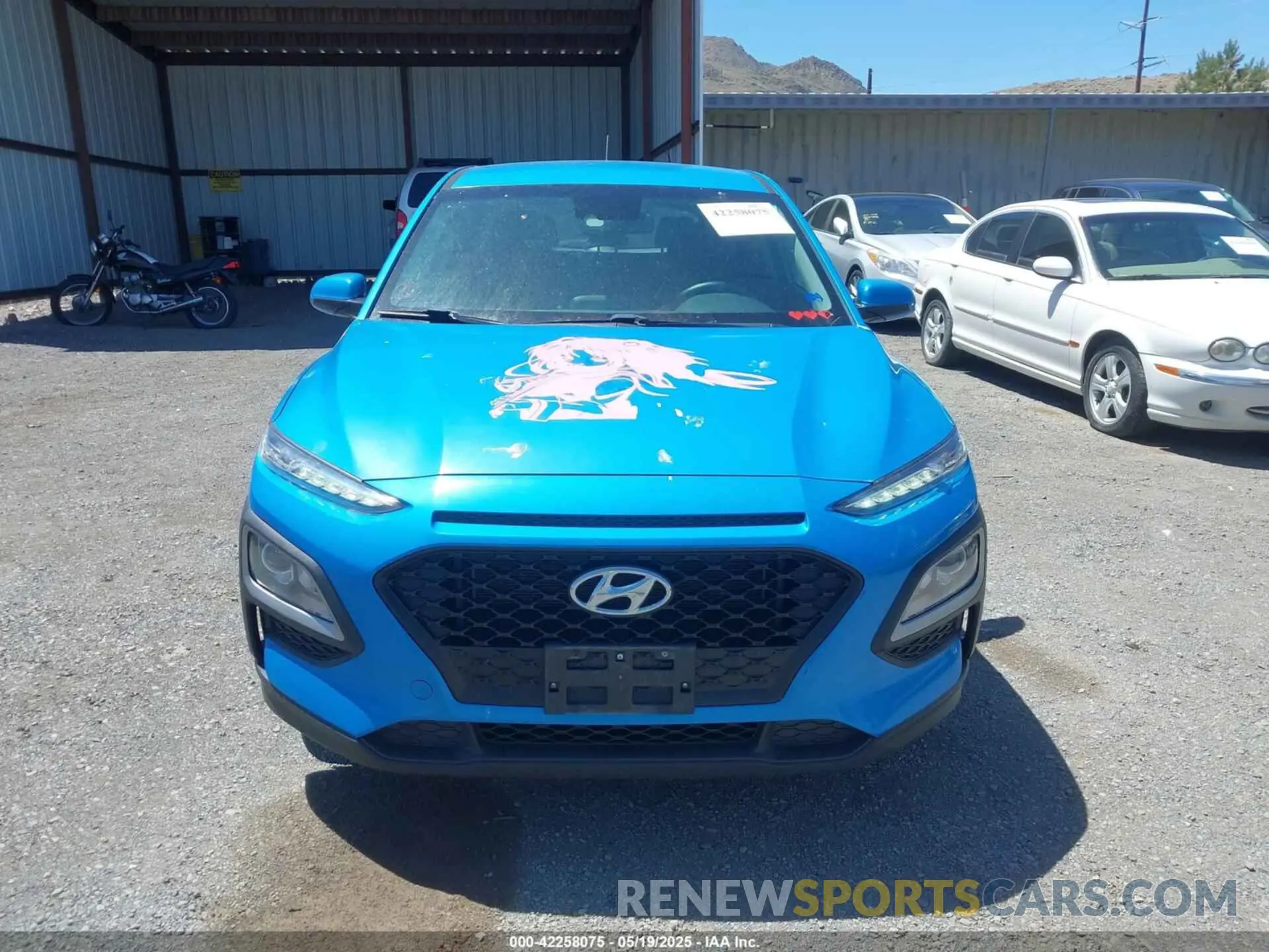 12 fotografías del automóvil dañado KM8K1CAAXKU297932 HYUNDAI KONA 2019
