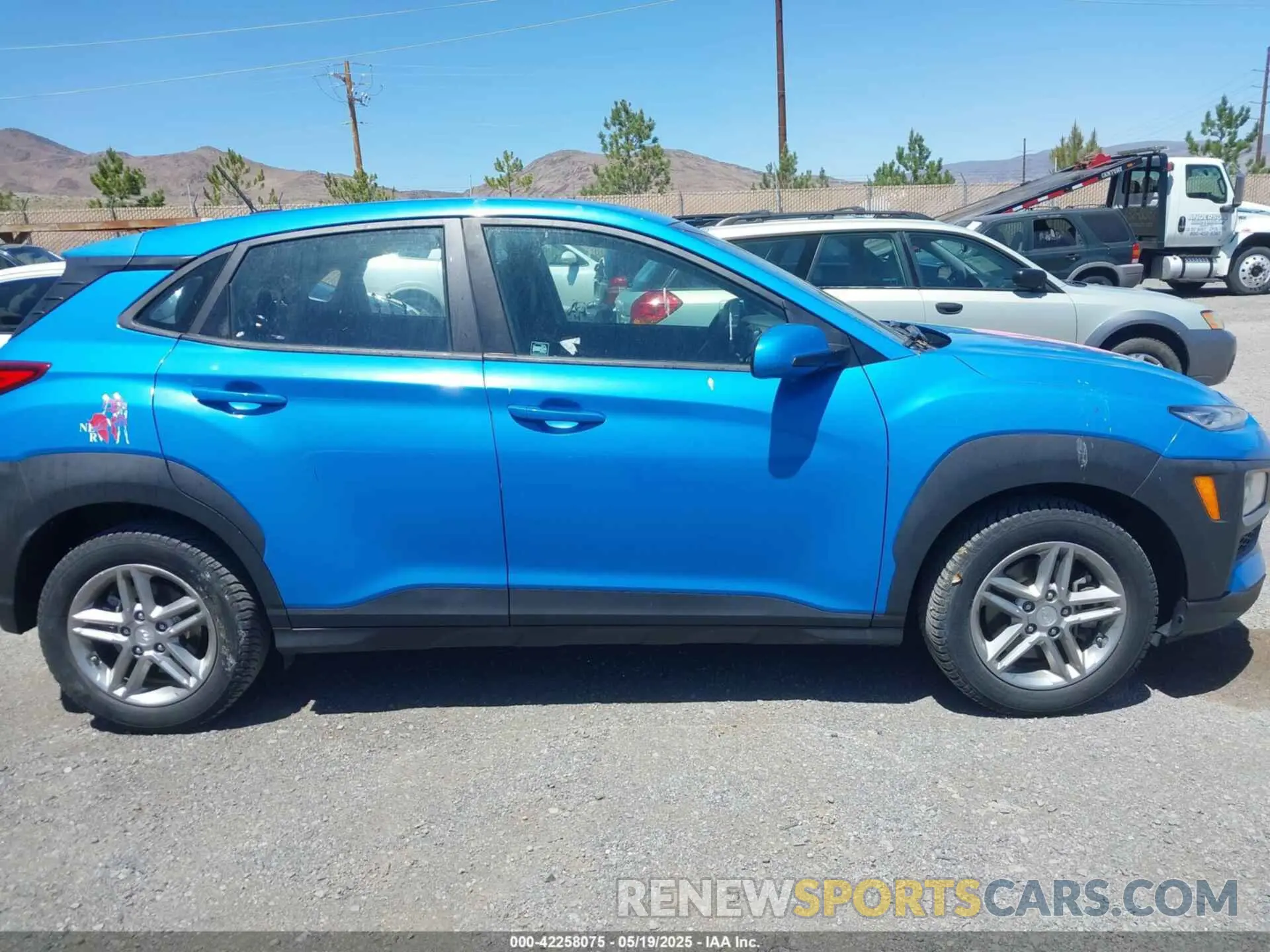 13 fotografías del automóvil dañado KM8K1CAAXKU297932 HYUNDAI KONA 2019