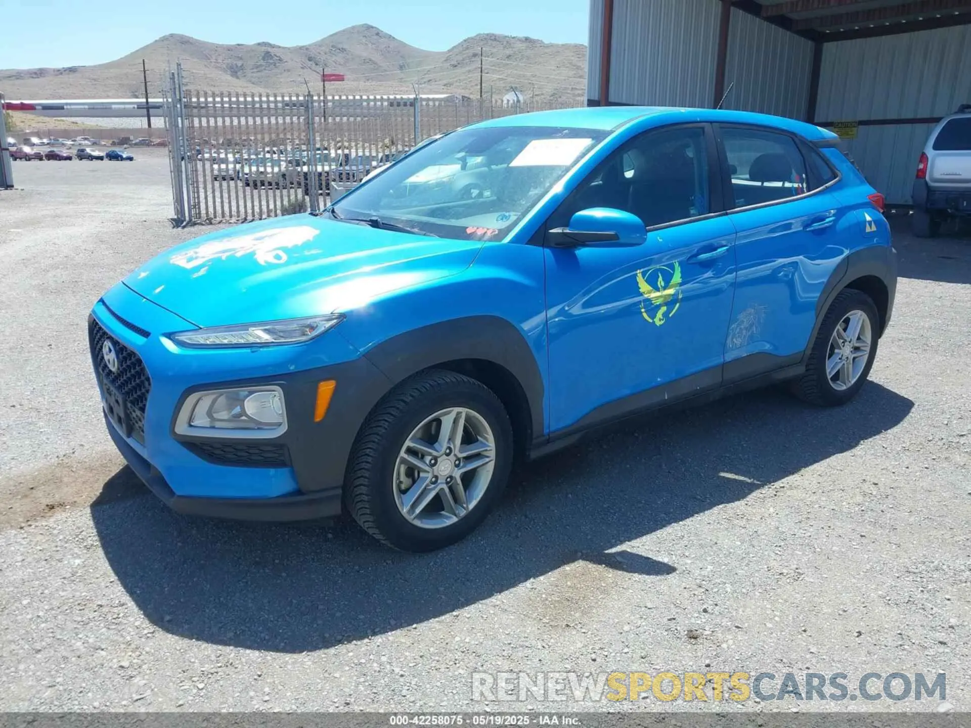 2 fotografías del automóvil dañado KM8K1CAAXKU297932 HYUNDAI KONA 2019