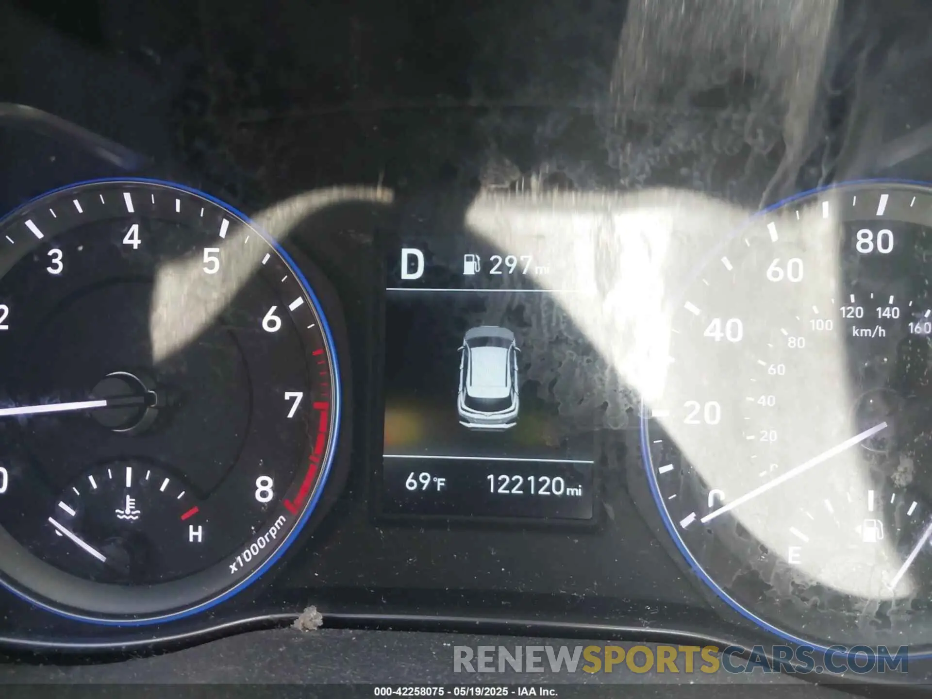 7 fotografías del automóvil dañado KM8K1CAAXKU297932 HYUNDAI KONA 2019