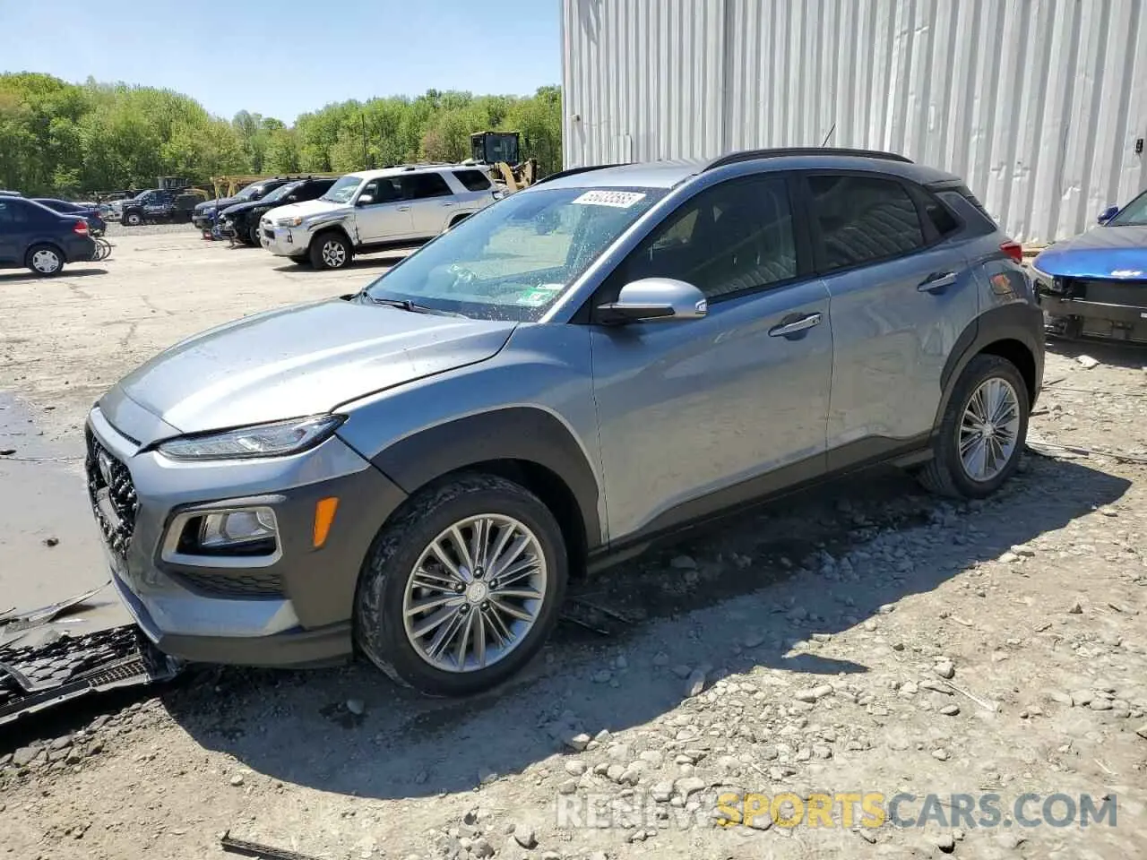 1 fotografías del automóvil dañado KM8K22AA1KU195247 HYUNDAI KONA 2019