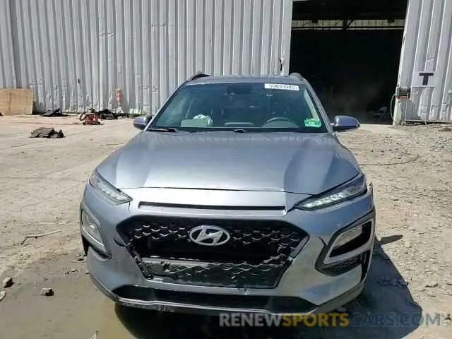 13 fotografías del automóvil dañado KM8K22AA1KU195247 HYUNDAI KONA 2019