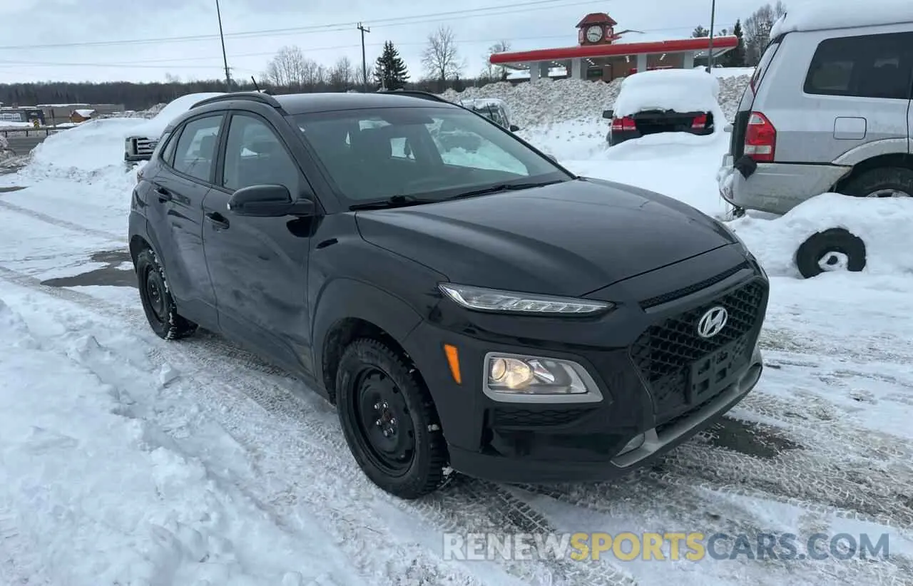 1 fotografías del automóvil dañado KM8K22AA1KU300806 HYUNDAI KONA 2019