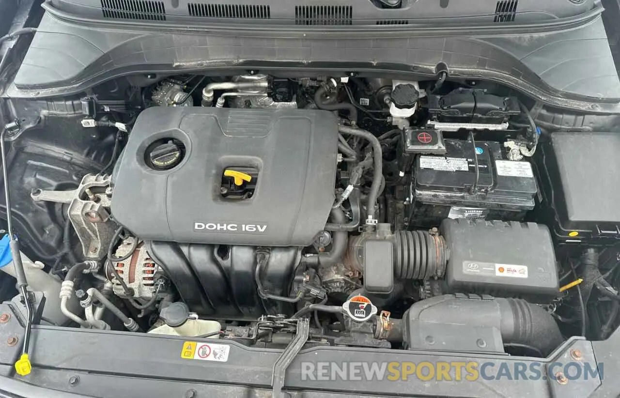 7 fotografías del automóvil dañado KM8K22AA1KU300806 HYUNDAI KONA 2019