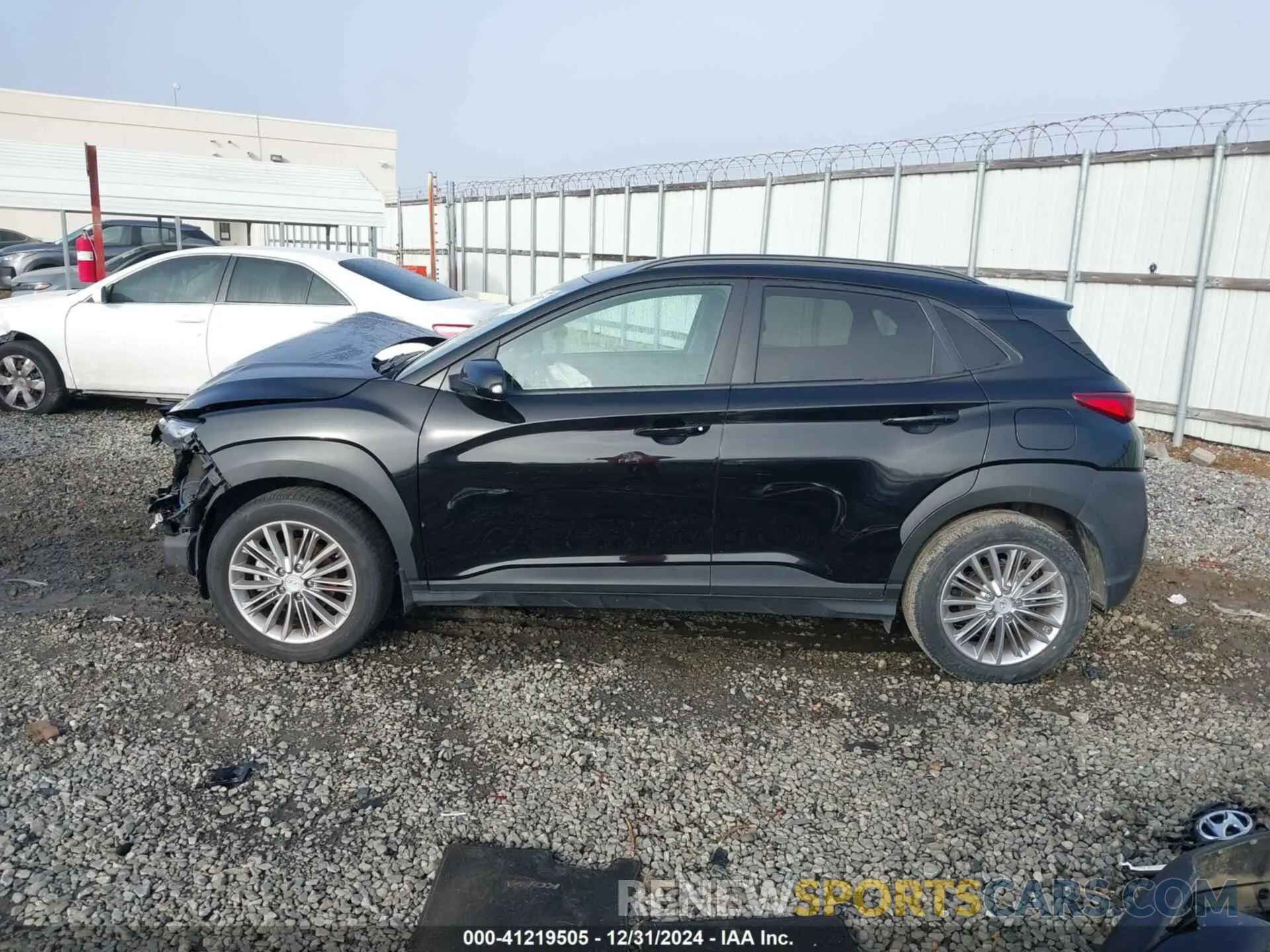 15 fotografías del automóvil dañado KM8K22AA2KU194849 HYUNDAI KONA 2019