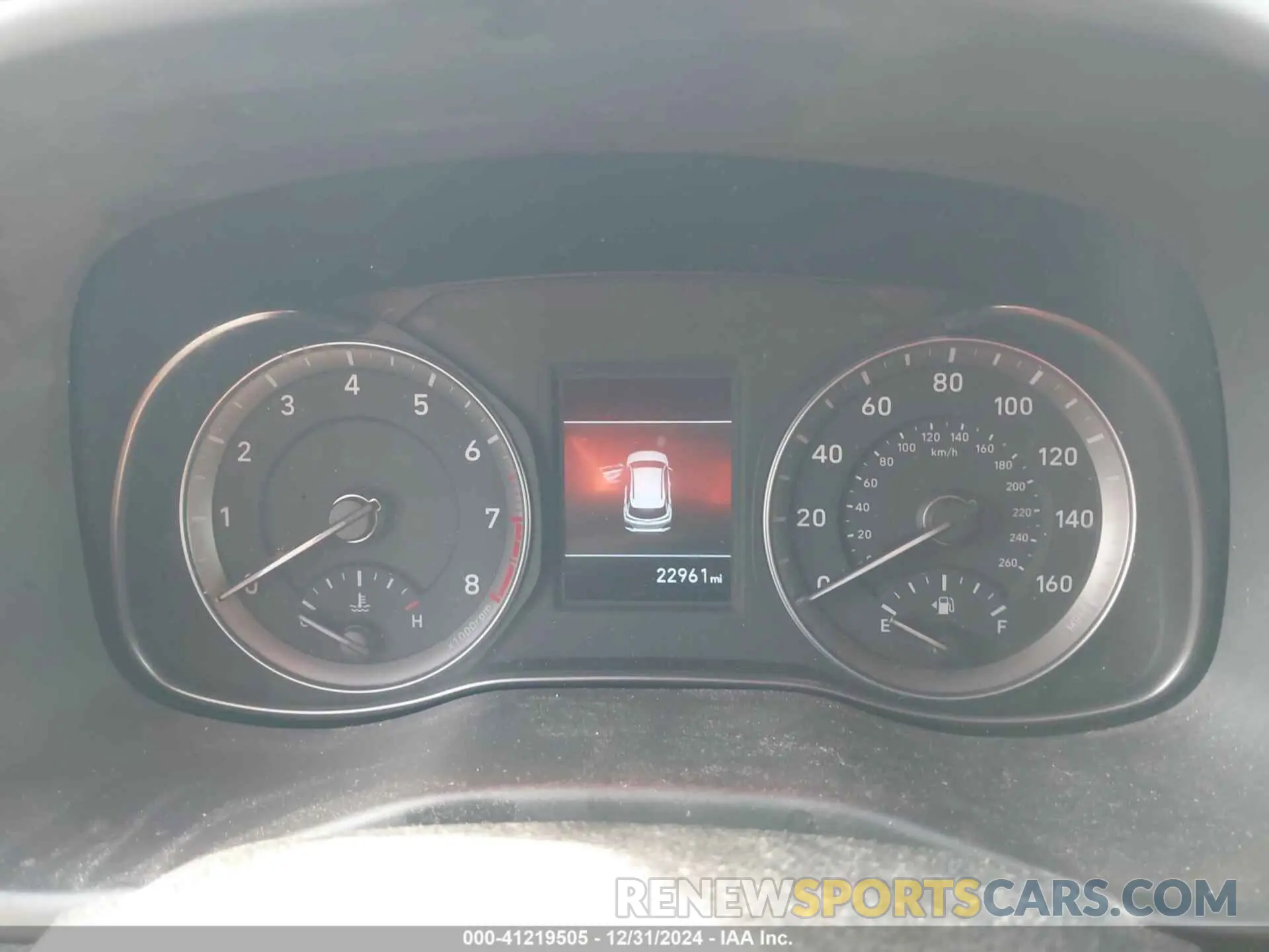 7 fotografías del automóvil dañado KM8K22AA2KU194849 HYUNDAI KONA 2019