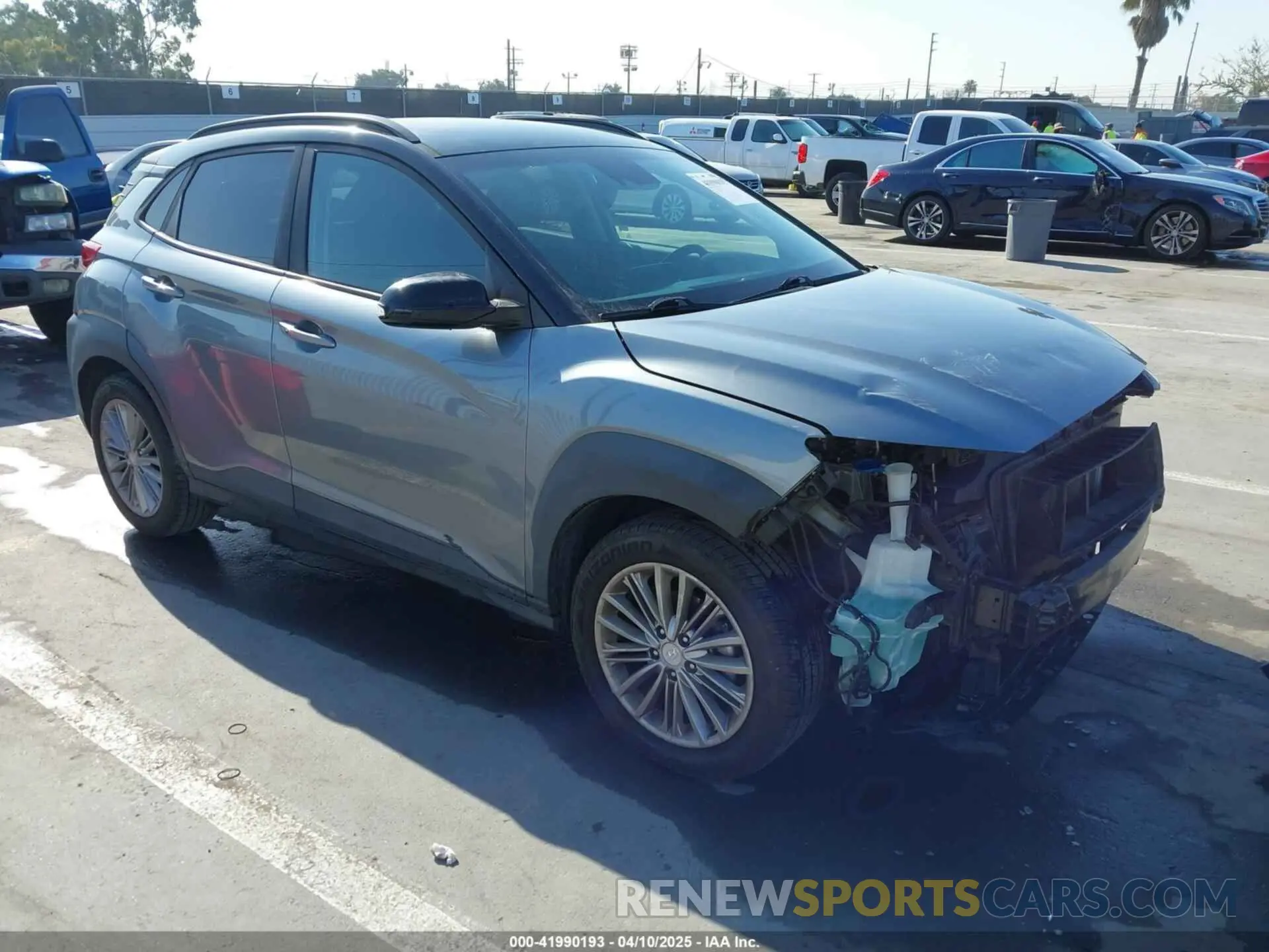 1 fotografías del automóvil dañado KM8K22AA3KU382845 HYUNDAI KONA 2019