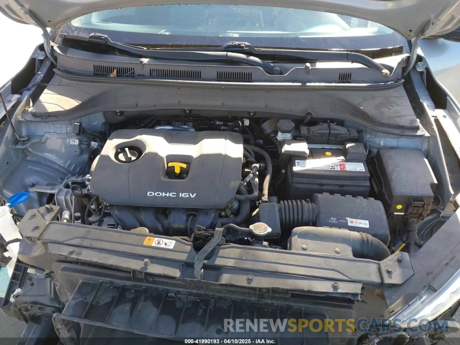 10 fotografías del automóvil dañado KM8K22AA3KU382845 HYUNDAI KONA 2019