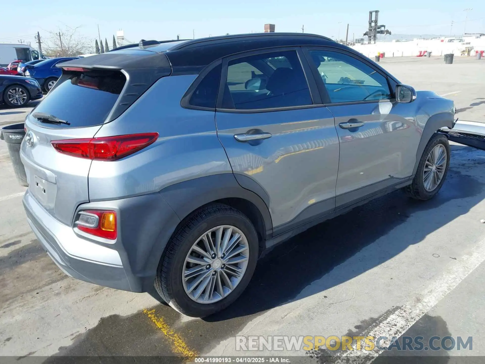 4 fotografías del automóvil dañado KM8K22AA3KU382845 HYUNDAI KONA 2019