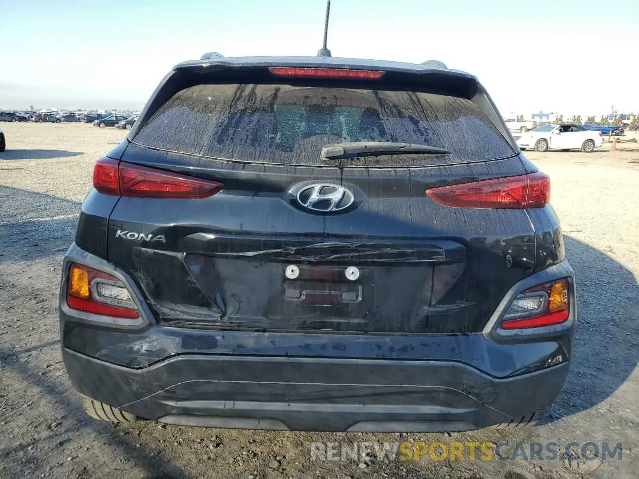 6 fotografías del automóvil dañado KM8K22AA5KU264361 HYUNDAI KONA 2019