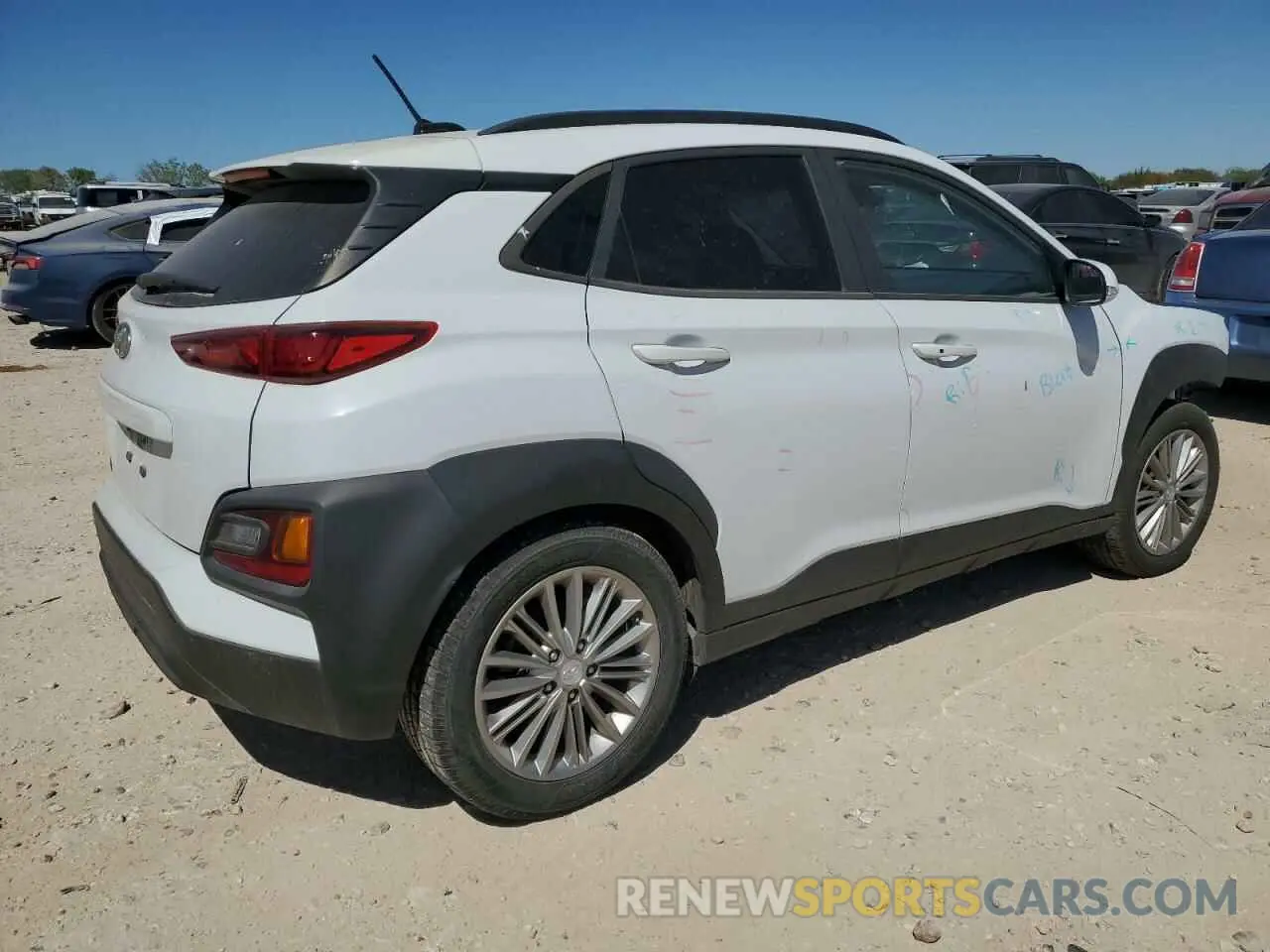 3 fotografías del automóvil dañado KM8K22AA5KU321920 HYUNDAI KONA 2019