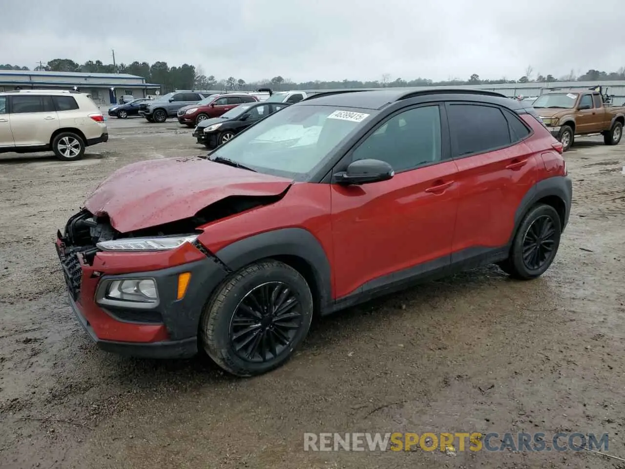 1 fotografías del automóvil dañado KM8K22AAXKU347316 HYUNDAI KONA 2019